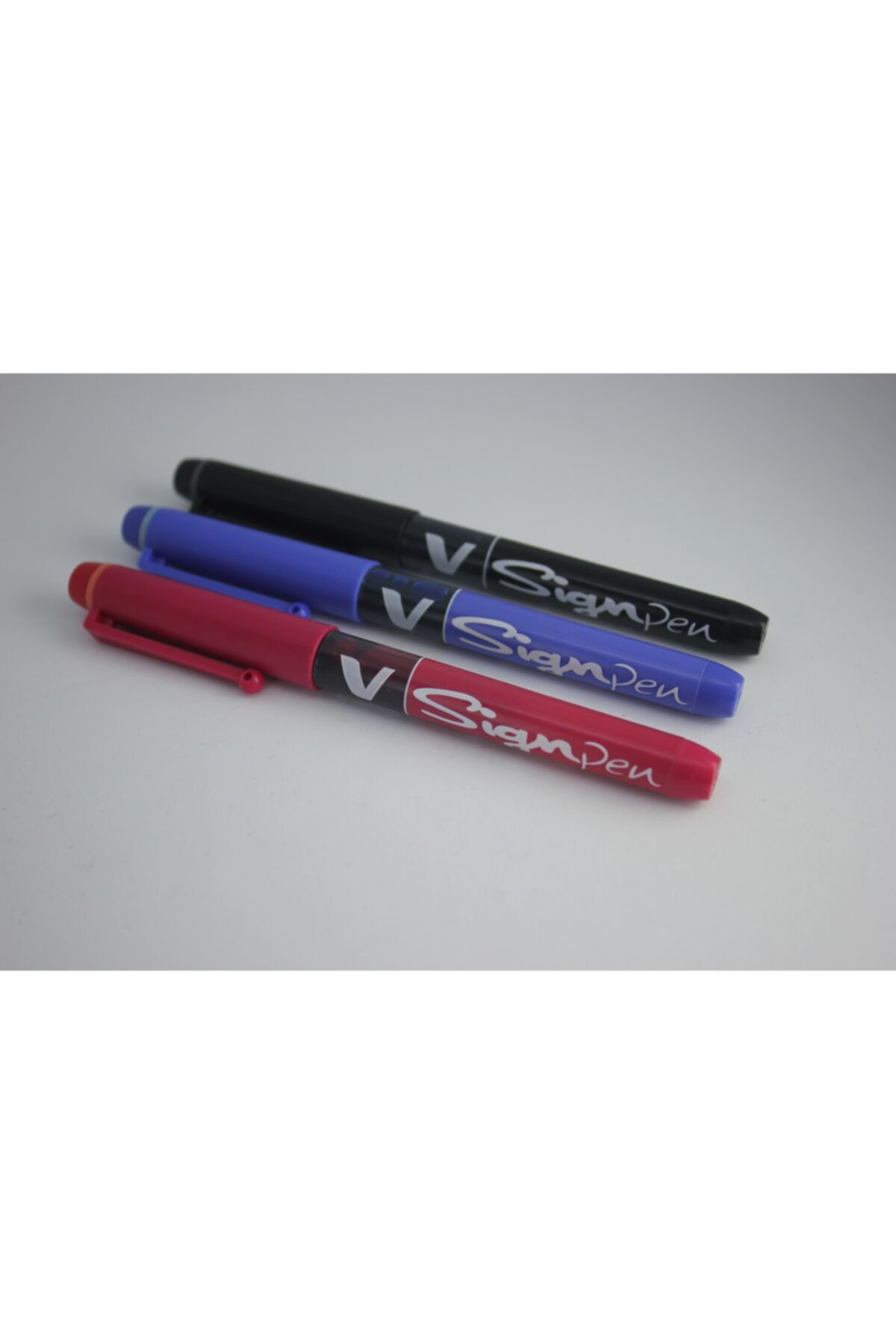 Pilot  V-Signpen İmza Kalemi Mavi-Siyah-Kirmizi