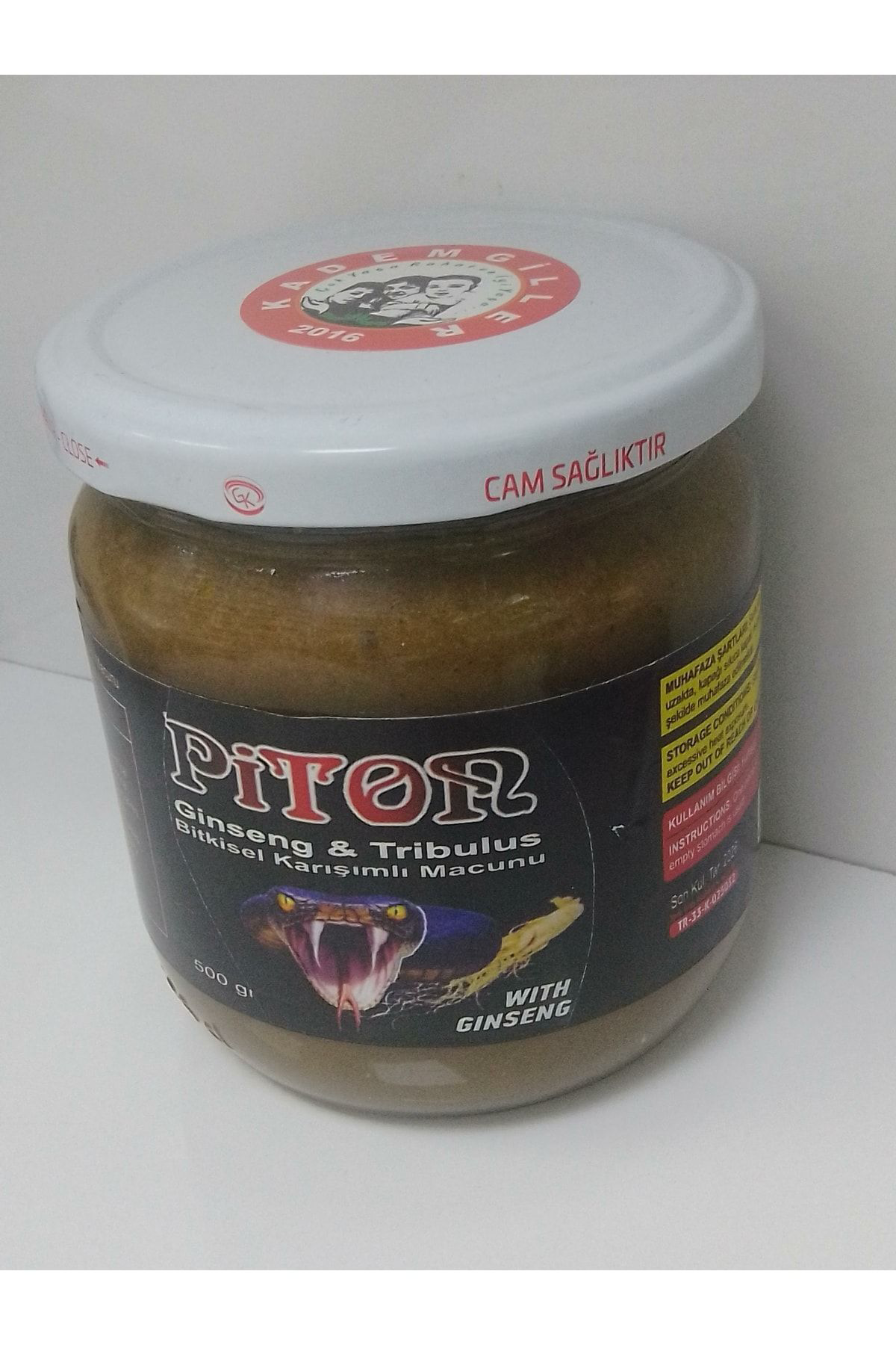 Kademgiller Piton Ginseng&Tribulus Bitkisel Karişimli Macun 500Gr