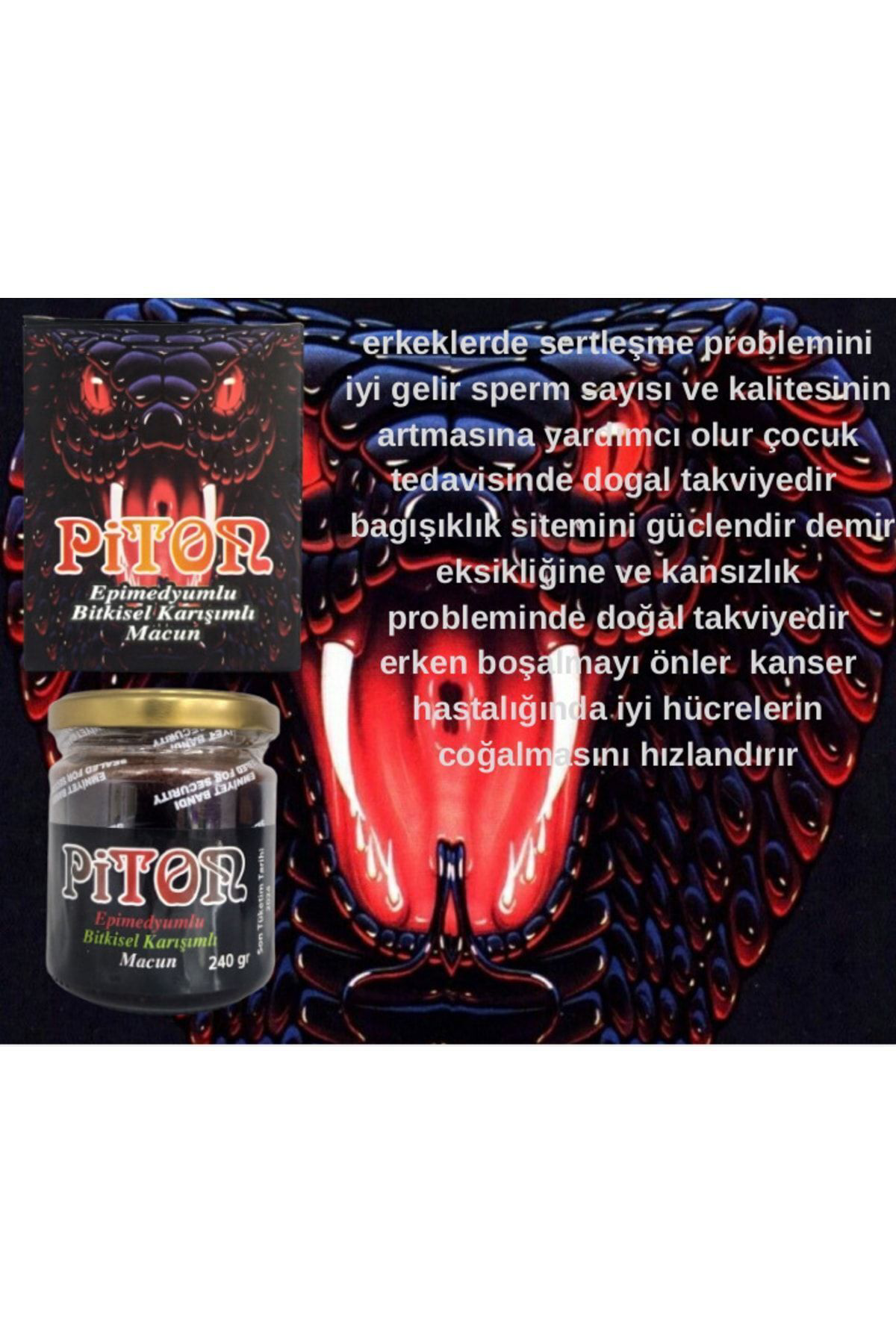 Kademgiller Piton Ginseng&Tribulus Bitkisel Karişimli Macun 500Gr