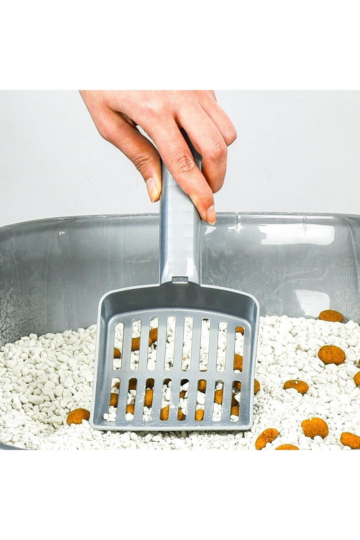 Ok Aksesuar Plastik Evcil Hayvan Kedi Kumu Temizleme Eleme Küreği Go506076811