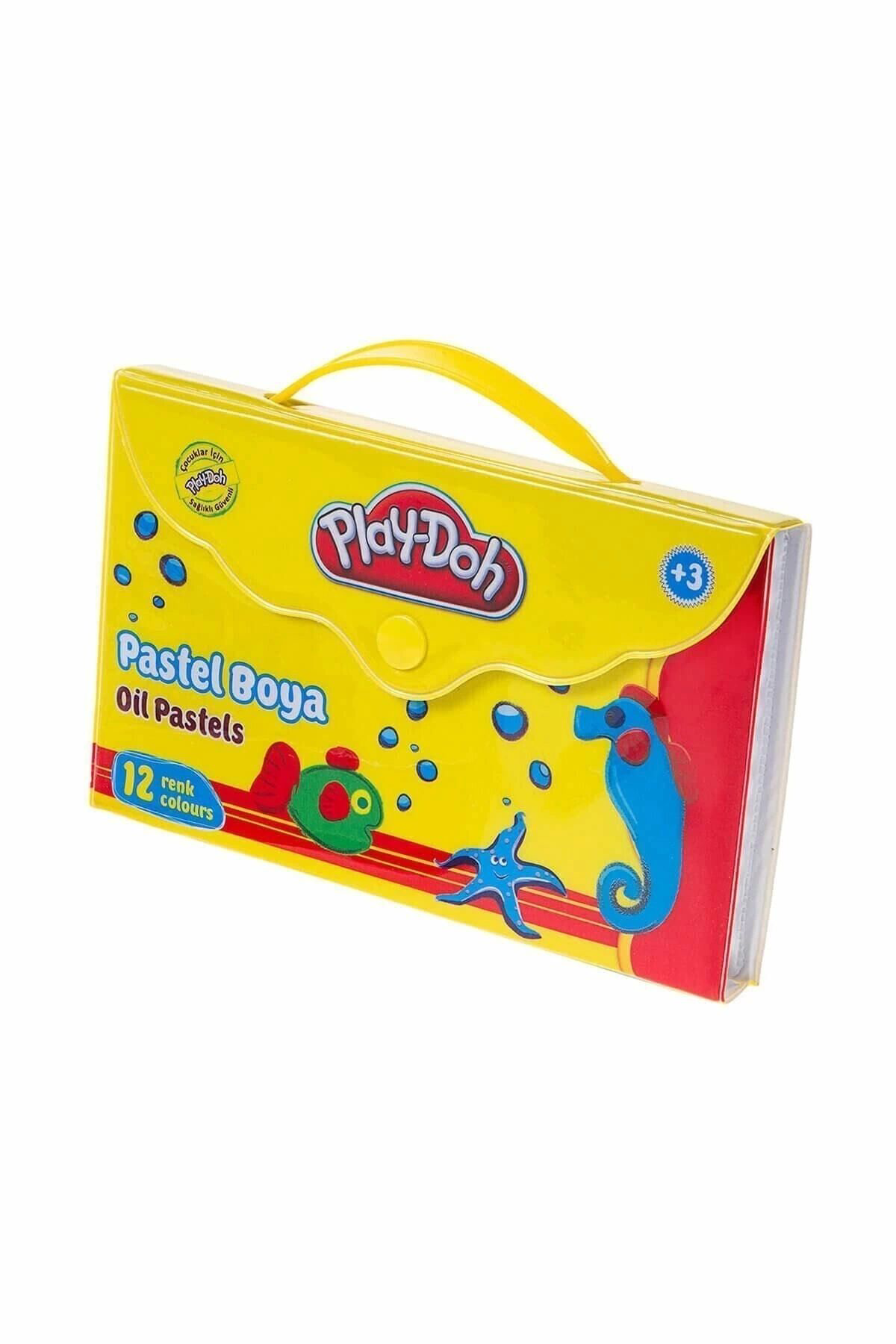 Play Doh Play-Doh 12 Renk Çantasi Pastel Boya