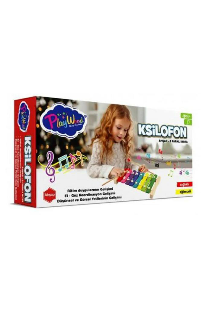 Play Wood Playwood Ahşap 8 Farkli Notali Ksilofon Ony-405
