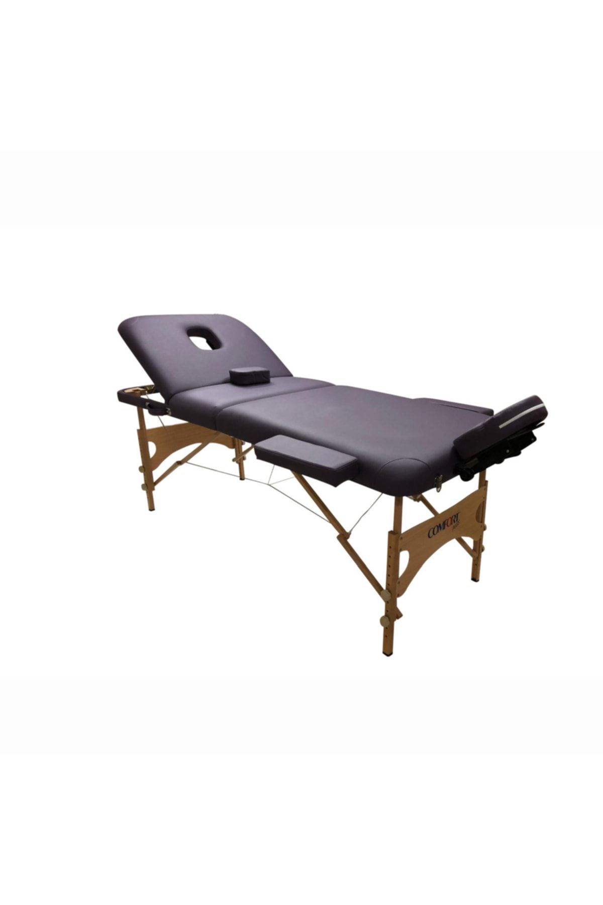 Comfort Plus Ahşap Masaj Masasi İthal 305-Mor