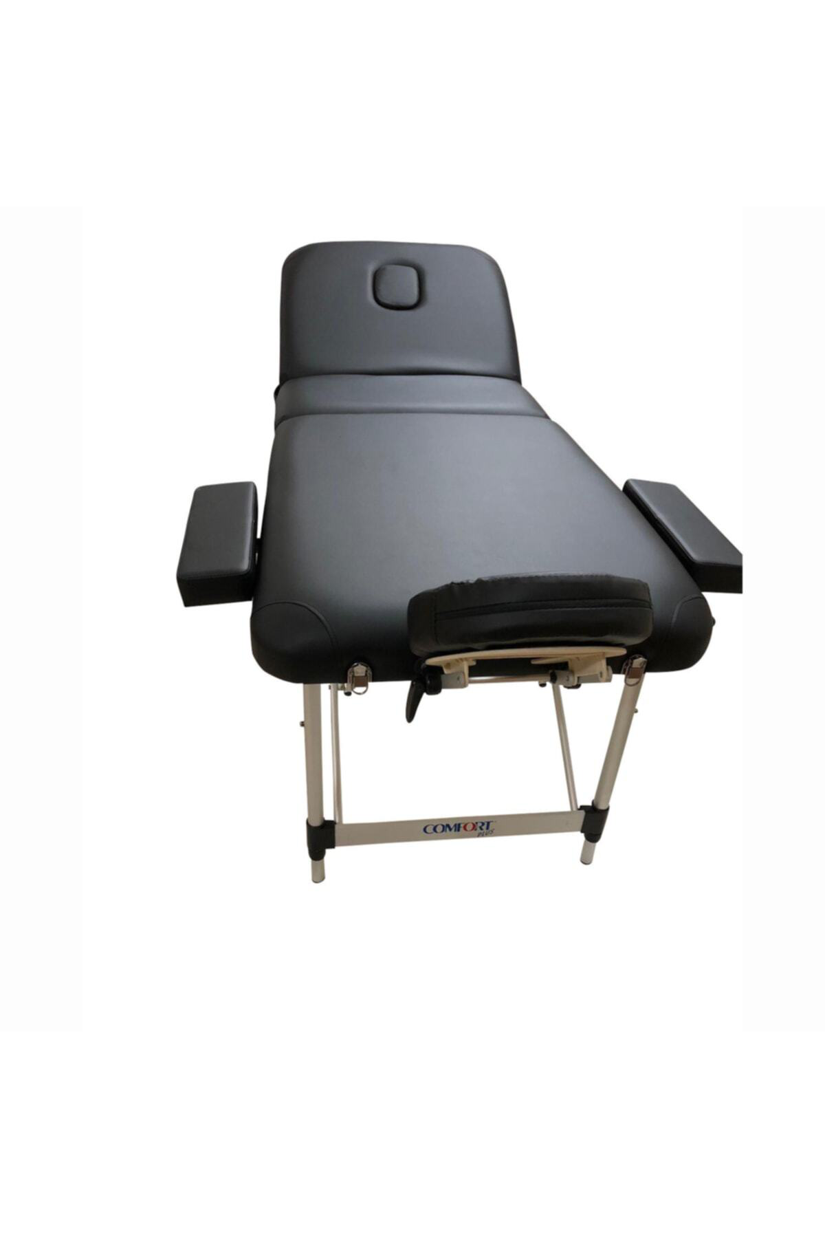 Comfort Plus Alüminyum Masaj Masasi İthal 305-Siyah