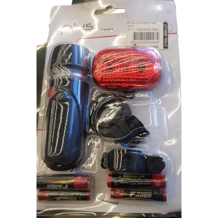 Bisiklet Plus Ön+Arka Far Takımı