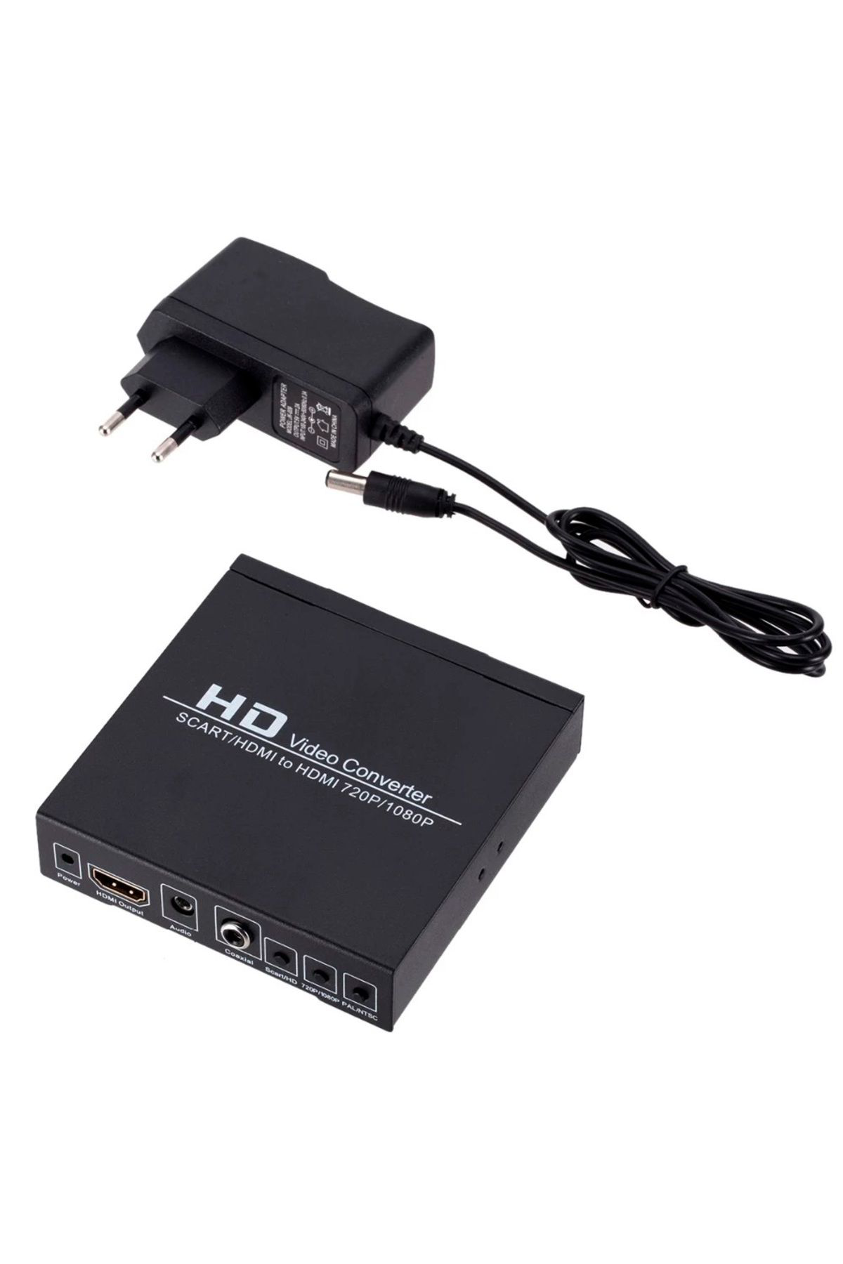 Robotrend Pm-14366 Adaptörlü Scart-Hdmi To Hdmi Çevirici Dönüştürücü Konver