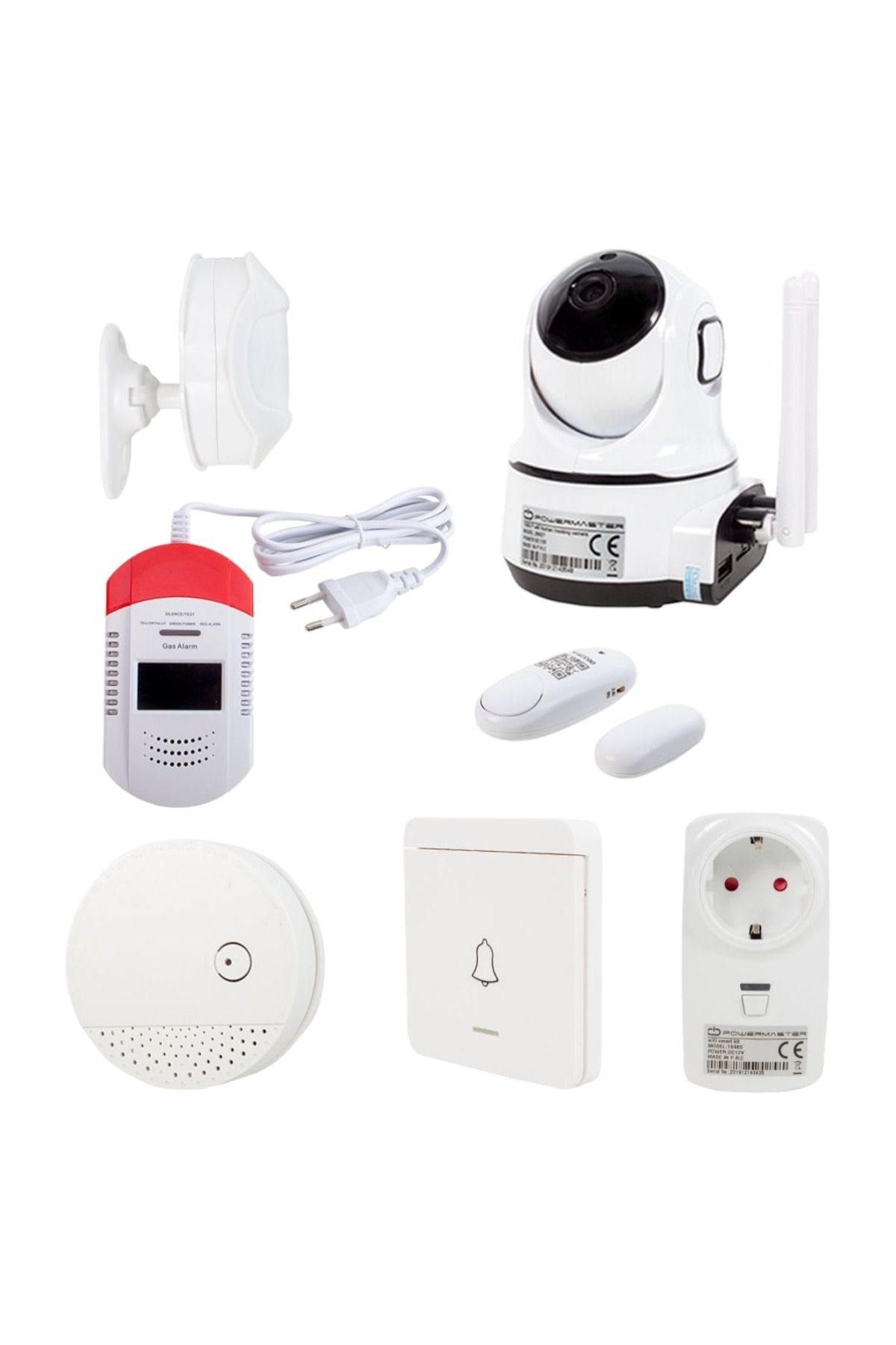 Robotrend Pm-19465 Wifi Kamerali Smart Home Akilli Ev Otomasyon Güvenlik Si