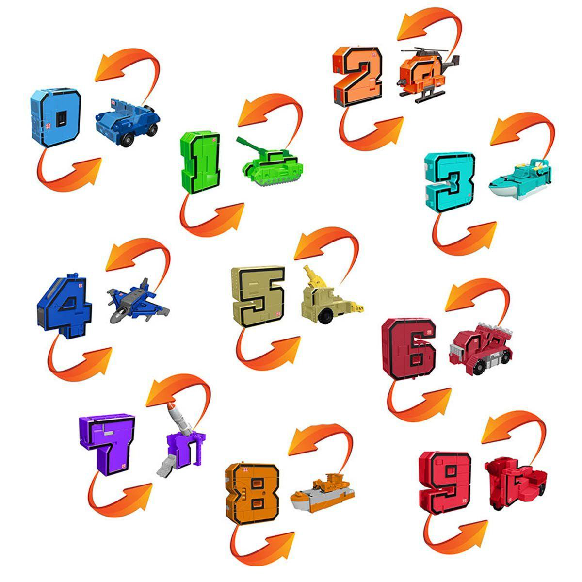 Pocket Morphers Dönüşebilen Numaralar -1 Adet Stokta Olan Gönderi