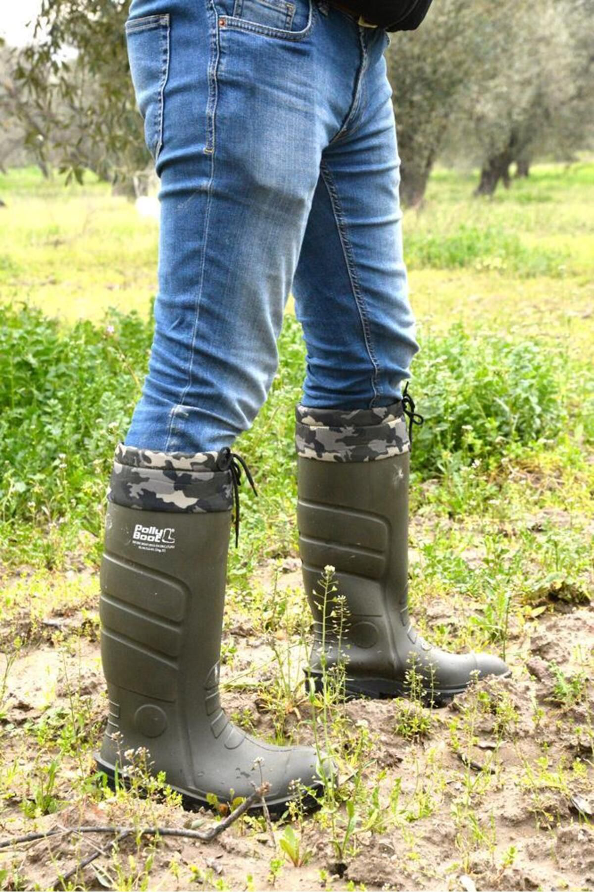K&A Pollyboot Vega 40 Numara Boğazli Poliüratan Çizme