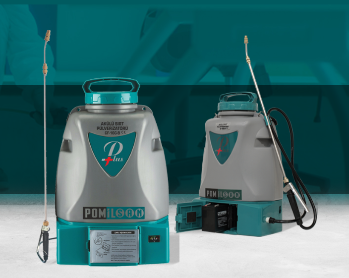 Pomilsan  Plus  Akülü Sirt Pülverizatörü 16 Lt (Sirt Tipi)