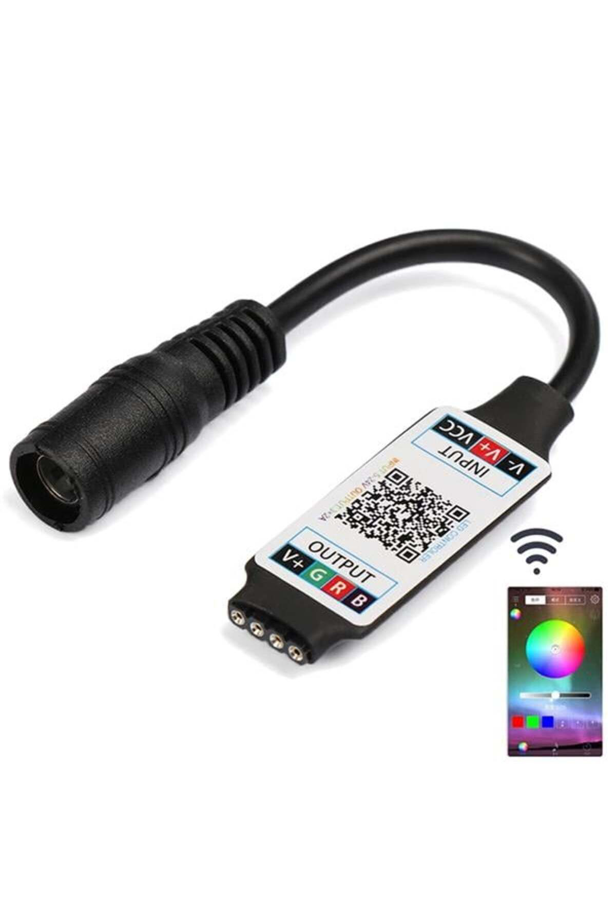 Hayal Oyuncak Atölyesi Powermaster Bluetooth Dc 5 Volt - 24 Volt - 6 Amper Rgb Led Kontr