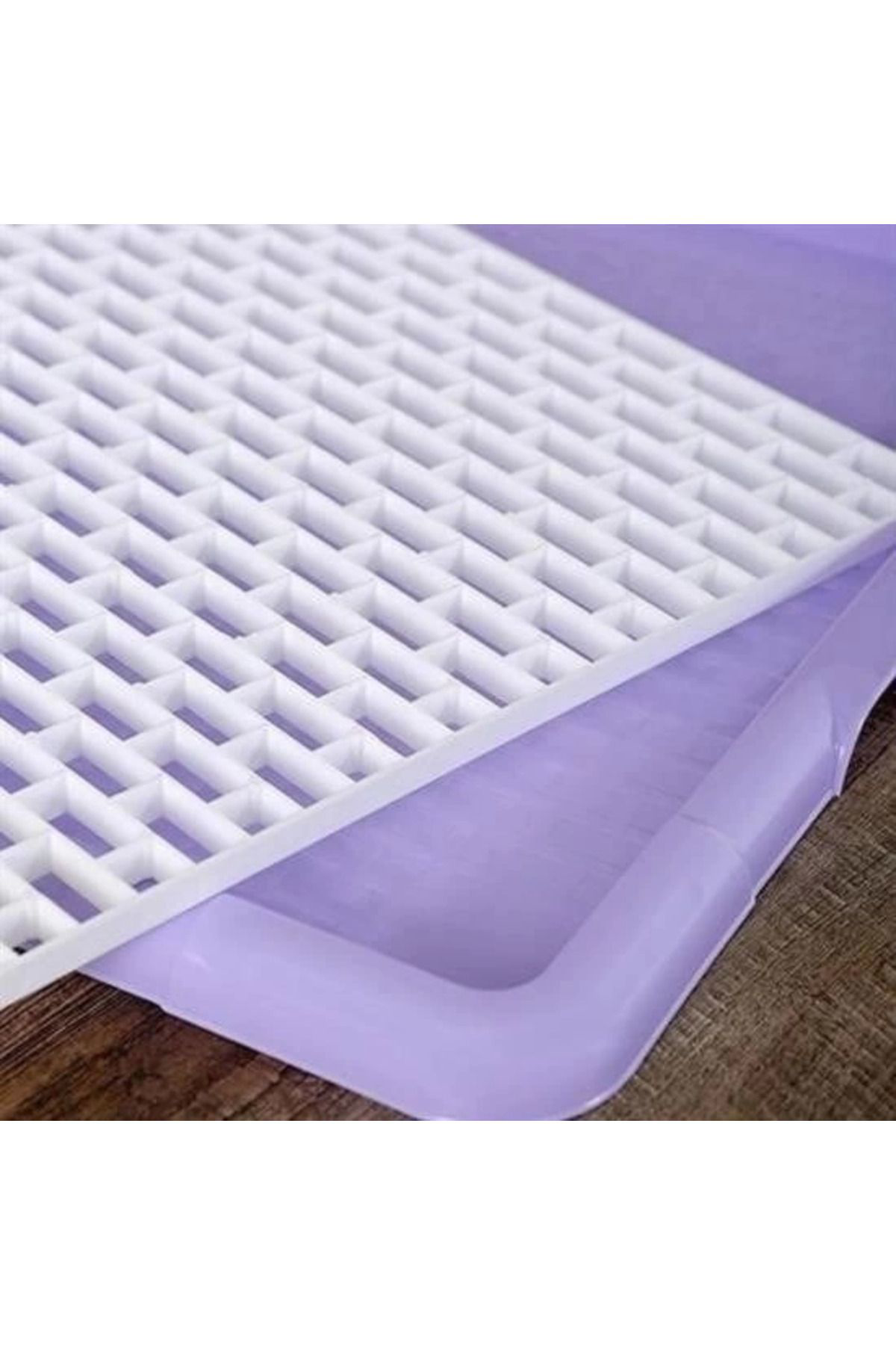 Yusuftex Pratik Lavabo Tezgah Üstü Bulaşik Kurutmaliği Süzmatik 22X40 Cm