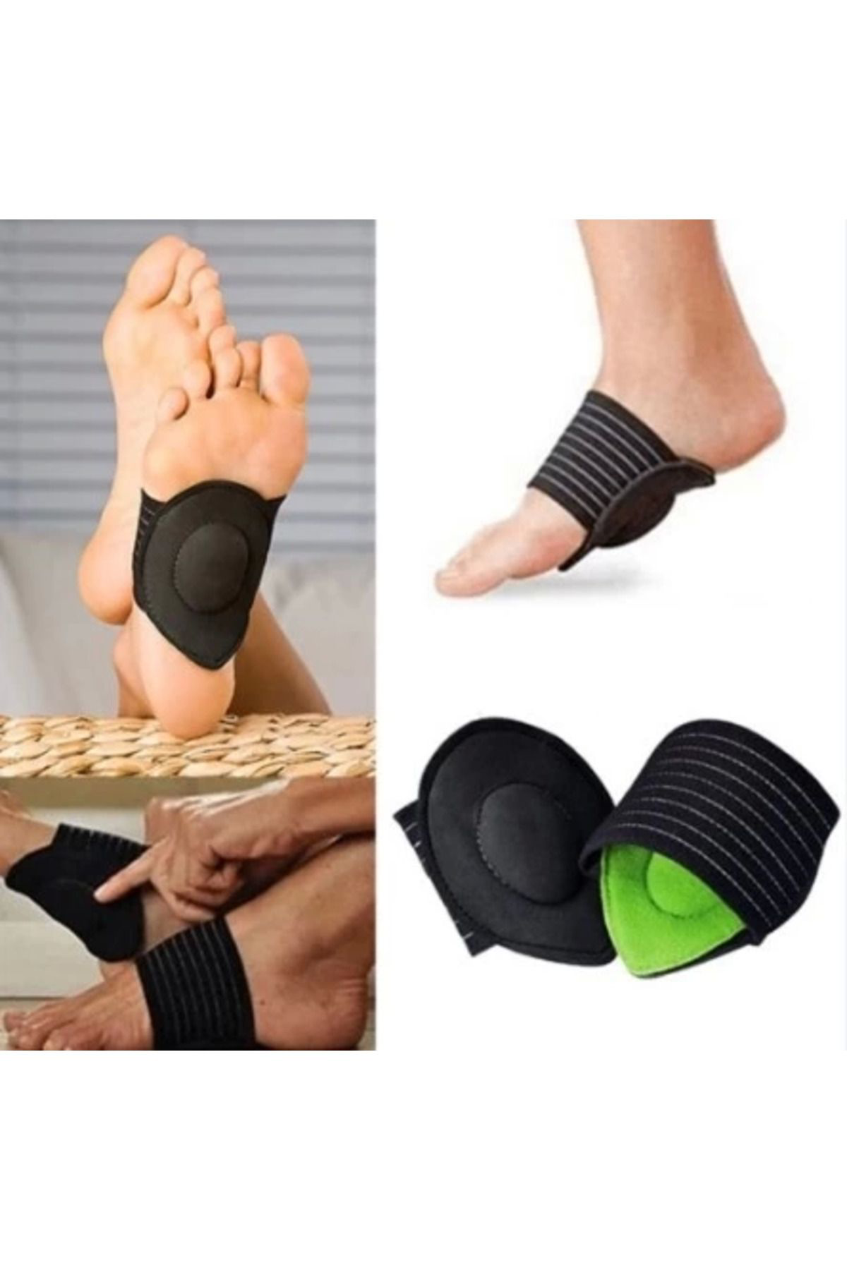 Yusuftex Pratik Strutz Ayak Boşluğu Destek Pedi Esnek Çift