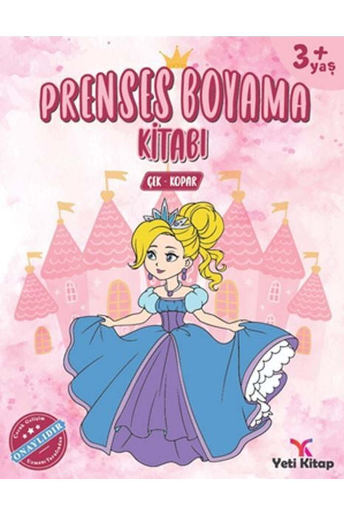 Yeti Kitap Prenses Boyama Kitabi