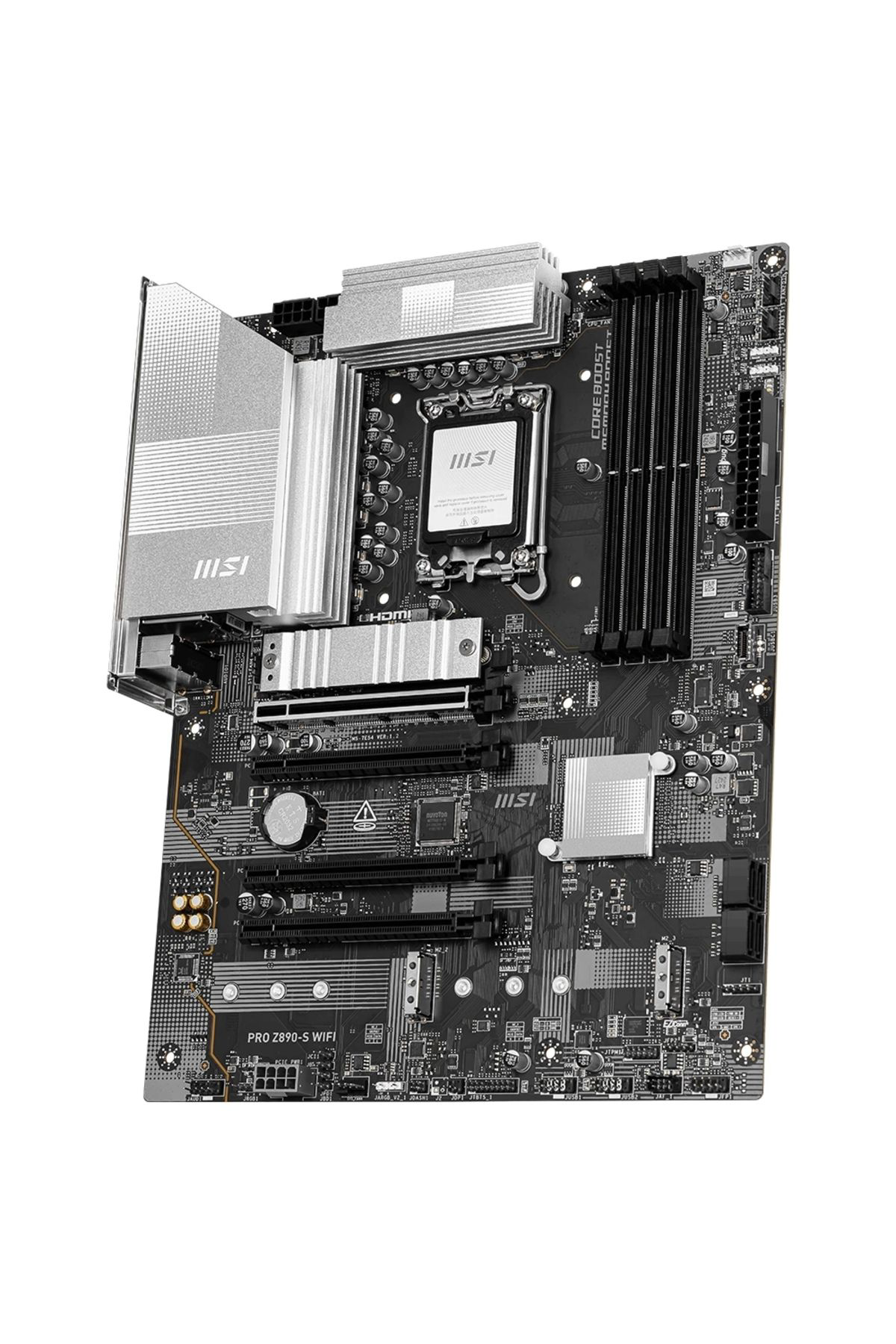 Msi Pro Z890-S Wifi Ddr5 8600Mhz (Oc) Rgb M.2 1851P Atx Anakart