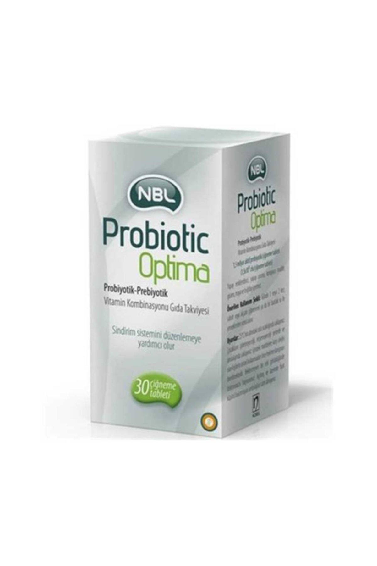 Nbl Probiotic Optima Çiğneme 30 Tableti Probiyotik Takviyesi ( 1 Adet