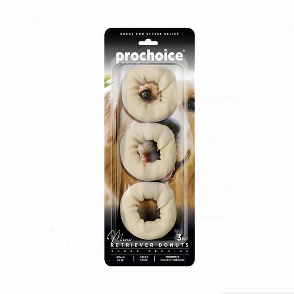 Prochoice  Mini Retriever Donuts, Köpekler İçin Mini Donut Ödül Ma