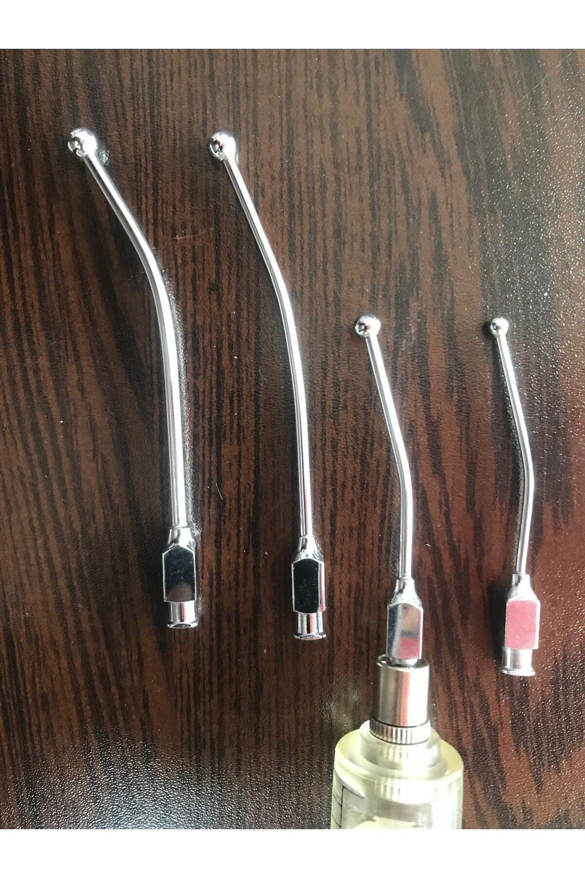 Kanaryapo Profesyonel Elle Besleme Aparati 4 Adet Metal Başlik