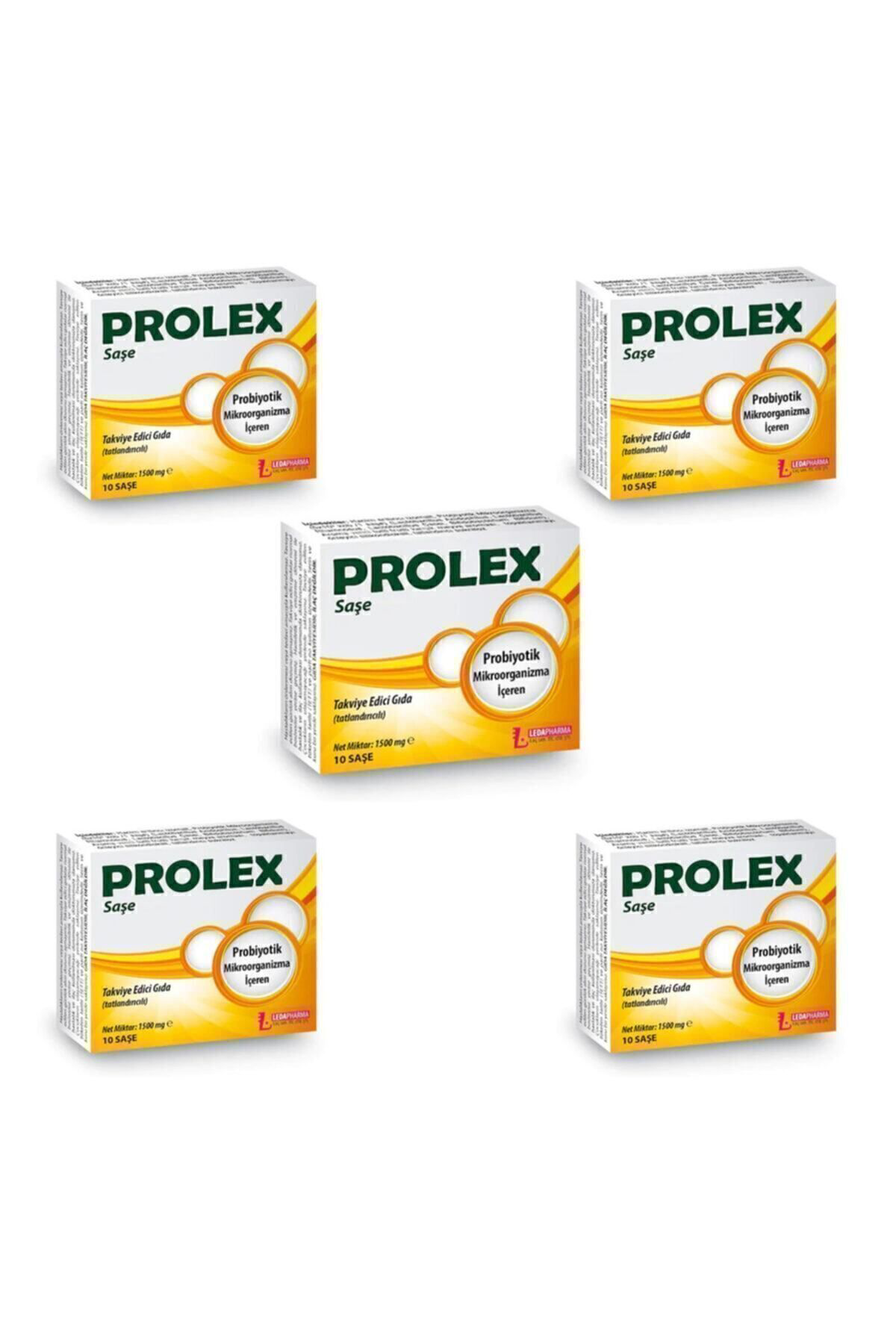 Ledapharma Prolex Probiyotik 10 Saşe X5 Adet