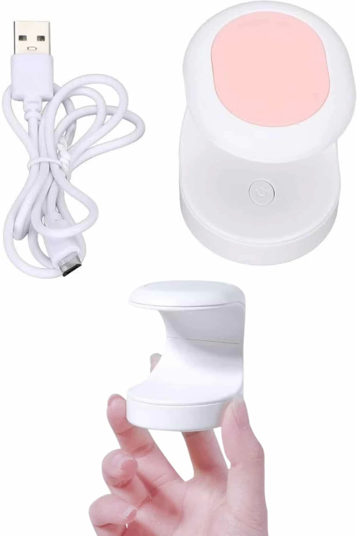Yusuftex Protez Tirnak Kurutucu Kalici Oje Led Oje Kurutucu Uv İşinli Taşi