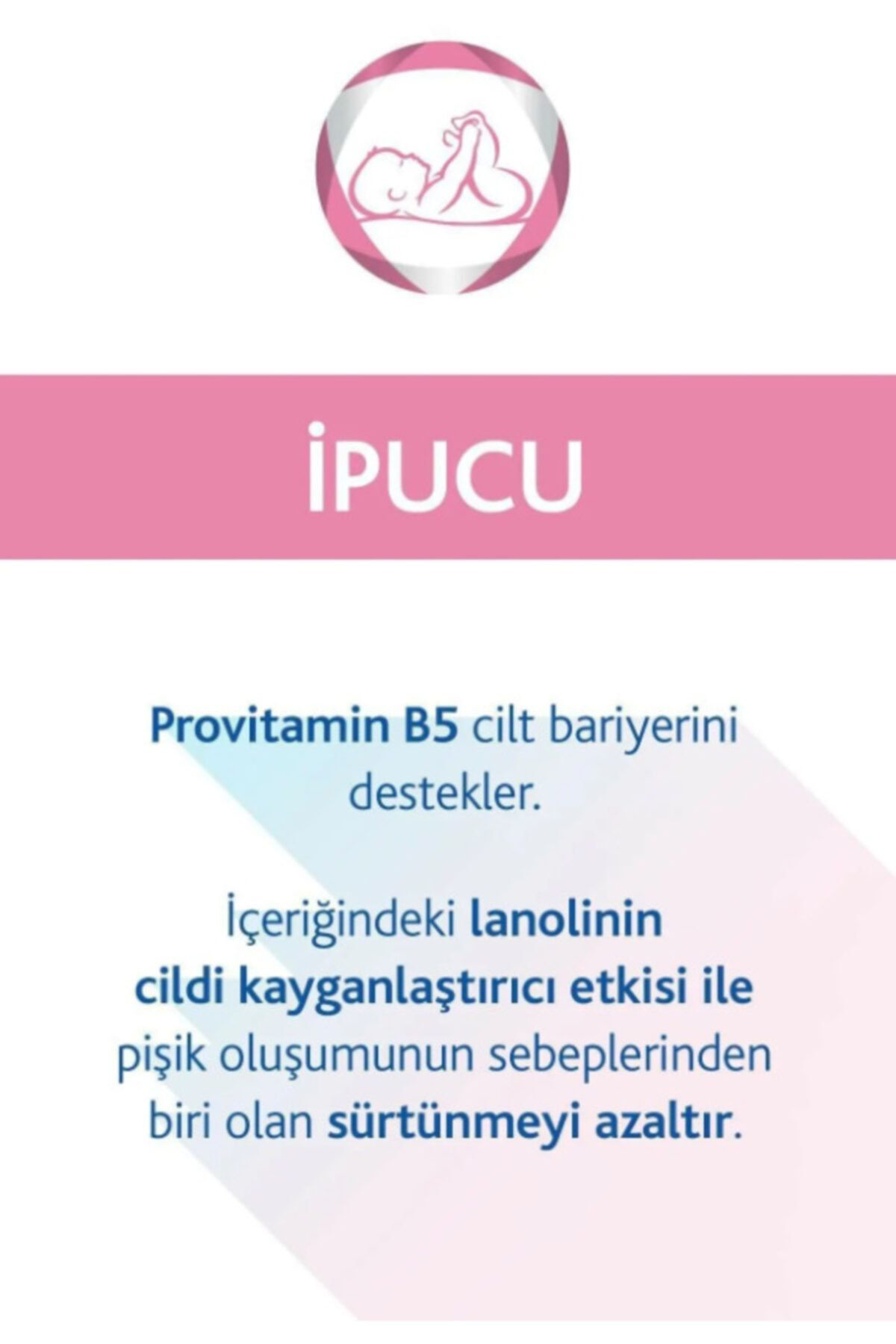 Bepanthol Provitamin B5 İçeren Baby Pişik Önleyici Merhem 30 Gr X3 Adet