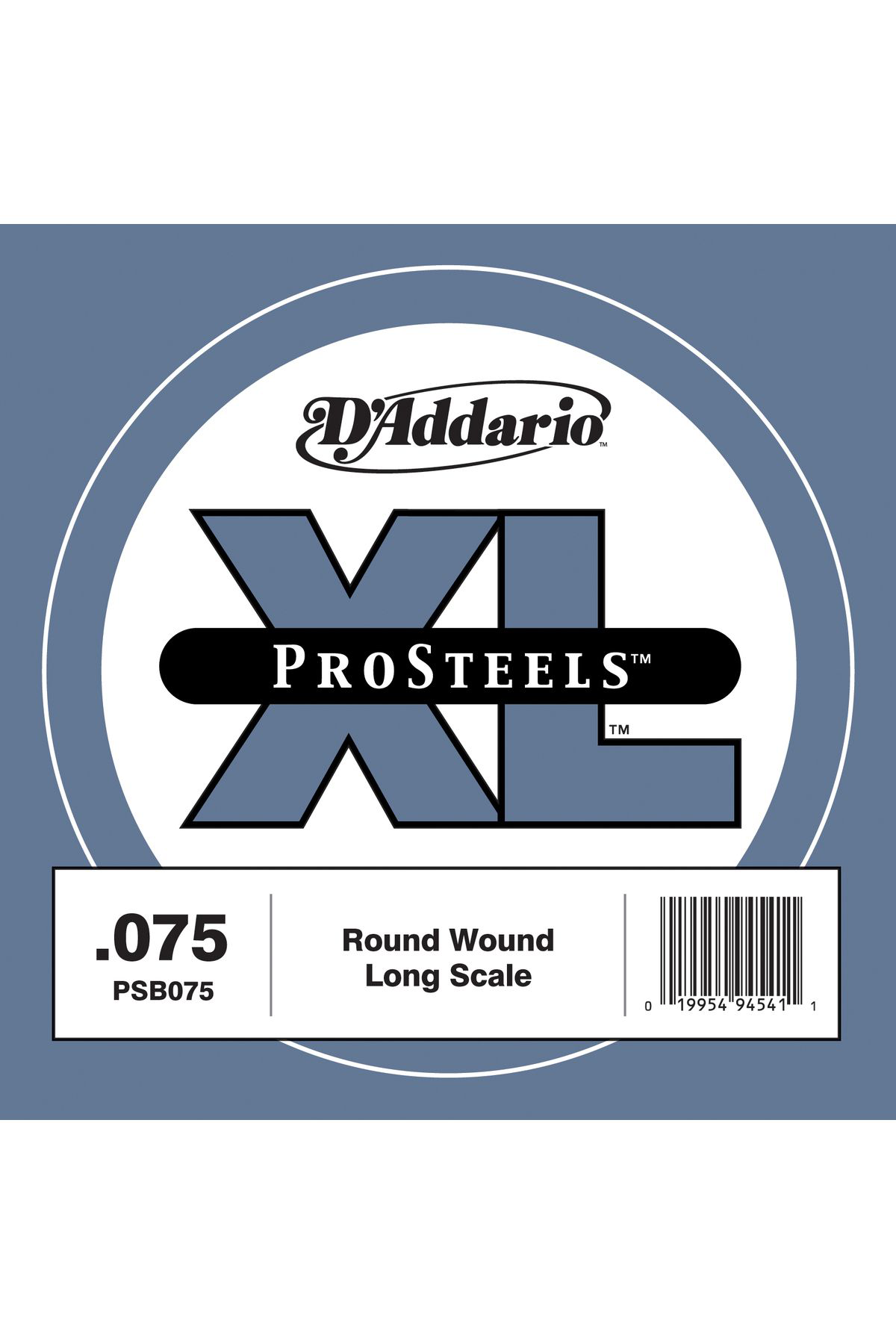 Daddario Psb075 Bas Gitar Tek Tel, (La), Pro Steels, 0.075 Gauge,