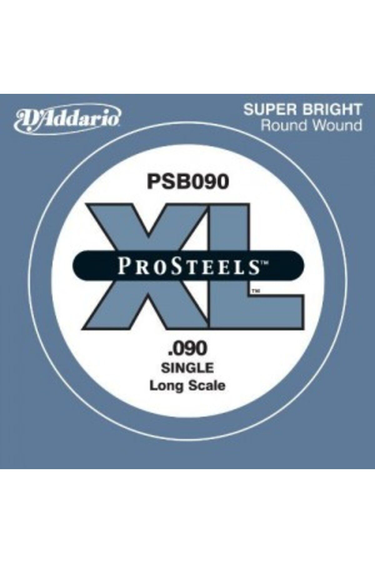 Daddario Psb090 Bas Gitar Tek Tel, (Mi), Pro Steels, 0.090 Gauge,