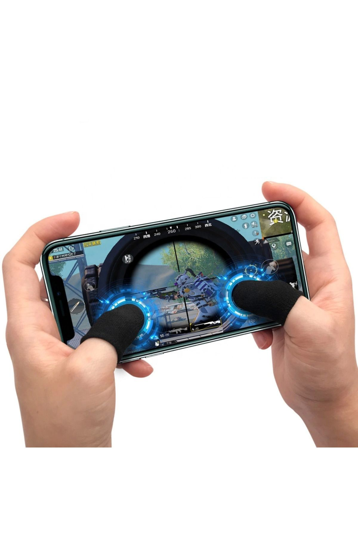 Yusuftex Pubg Parmaklik Eldiveni Keskin Kontrol Ve Konfor Oyun Dayanikli O