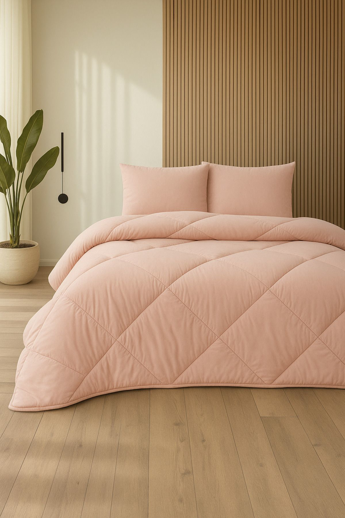 Formeya Pudra Soft Slikon Yorgan Tek Kişilik 155*215