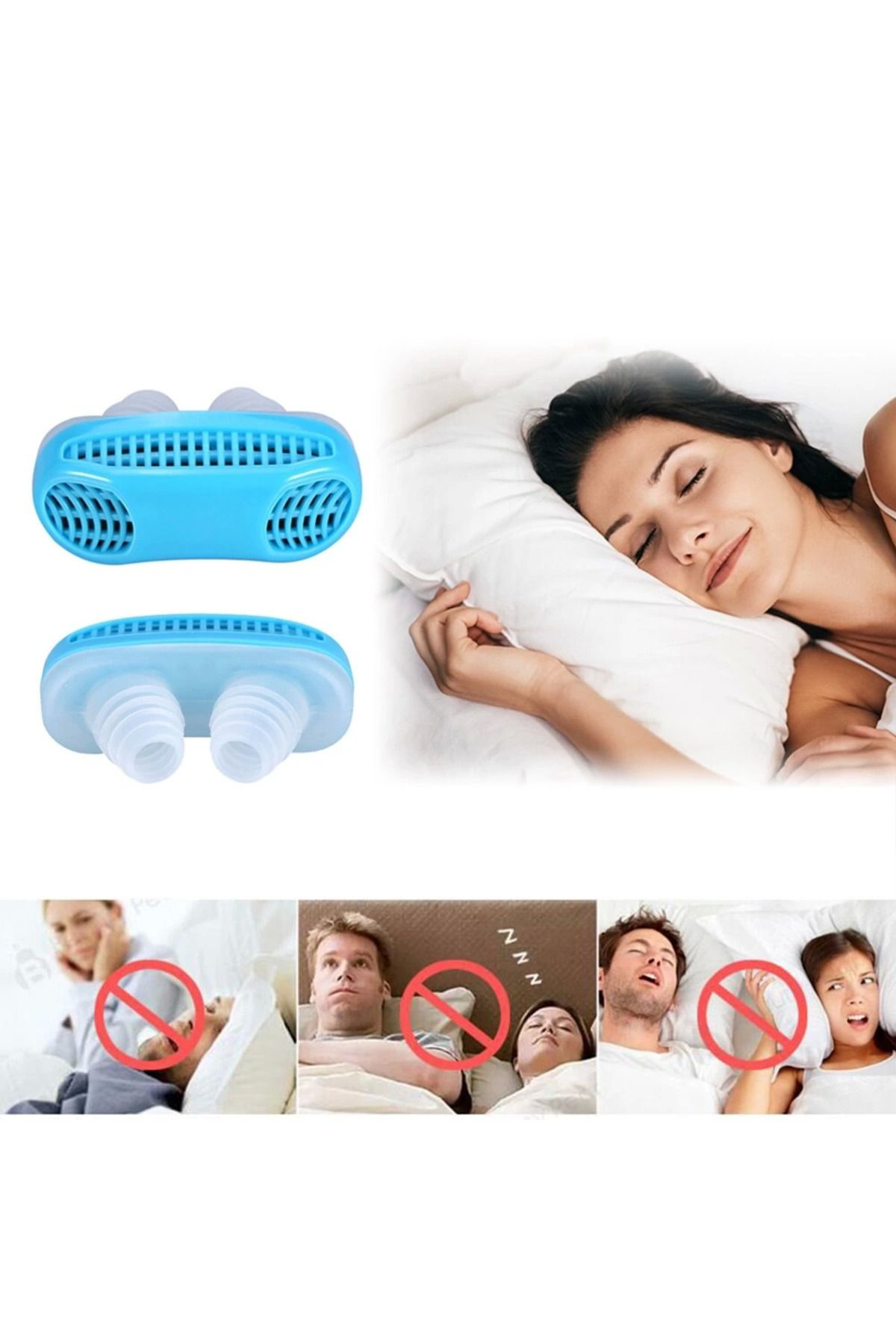 Yusuftex Rahat Uyku İçin Anti Snore Sleep Horlama Engelleyici Aparat Uyku