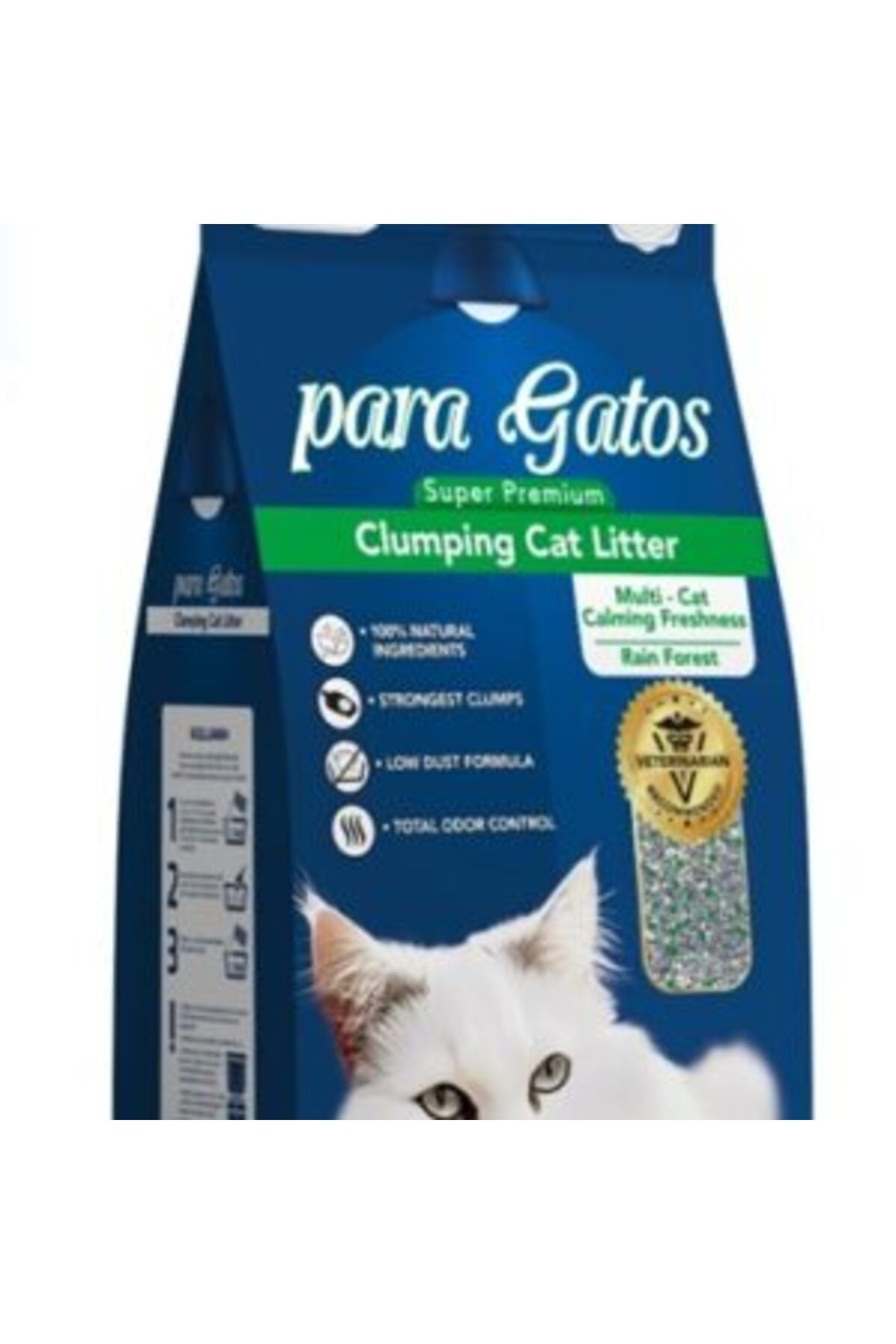 Para Gatos Rain Forrest Aktif Karbon Granüllü Bentonit Kedi Kumu 10 Lt