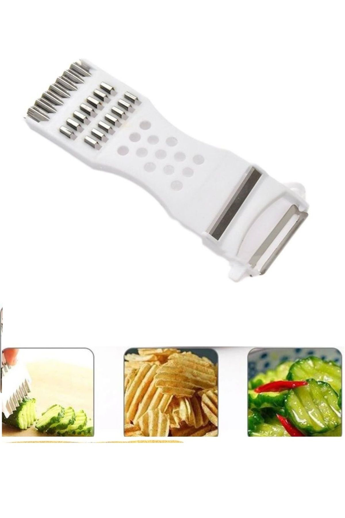 Bsre Rende Soyacak 5 Fonksiyonlu Sebze Meyve Soyucu Patates Havuç Sala