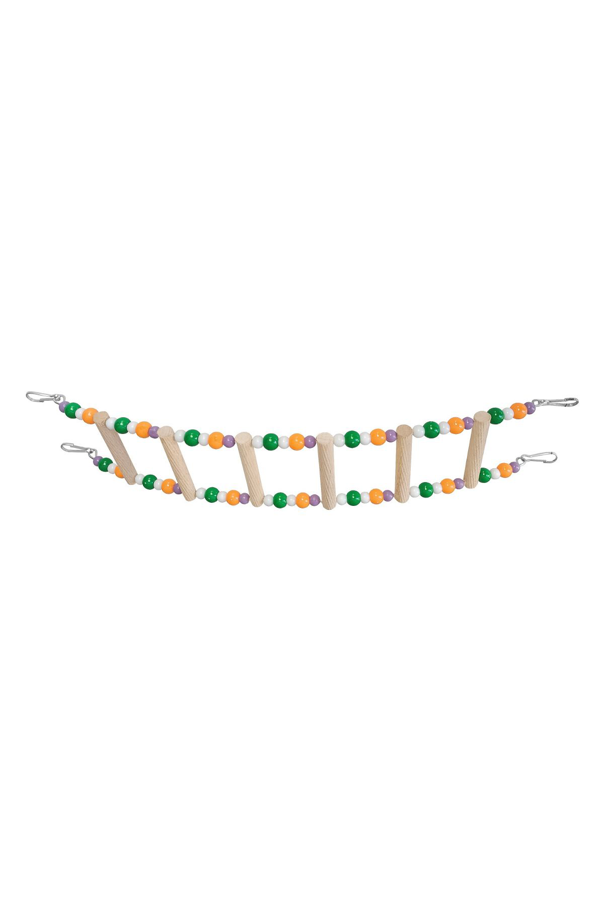 K&A Renkli Boncuklu Ve Tünekli Kuş Merdiveni 7-30 Cm