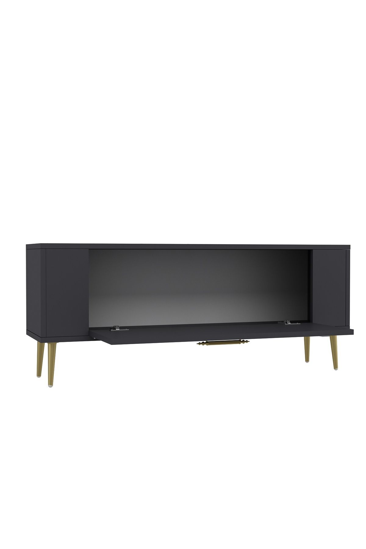 Cantek Dizayn Retrolp5ct Tv Sehpasi Antrasit