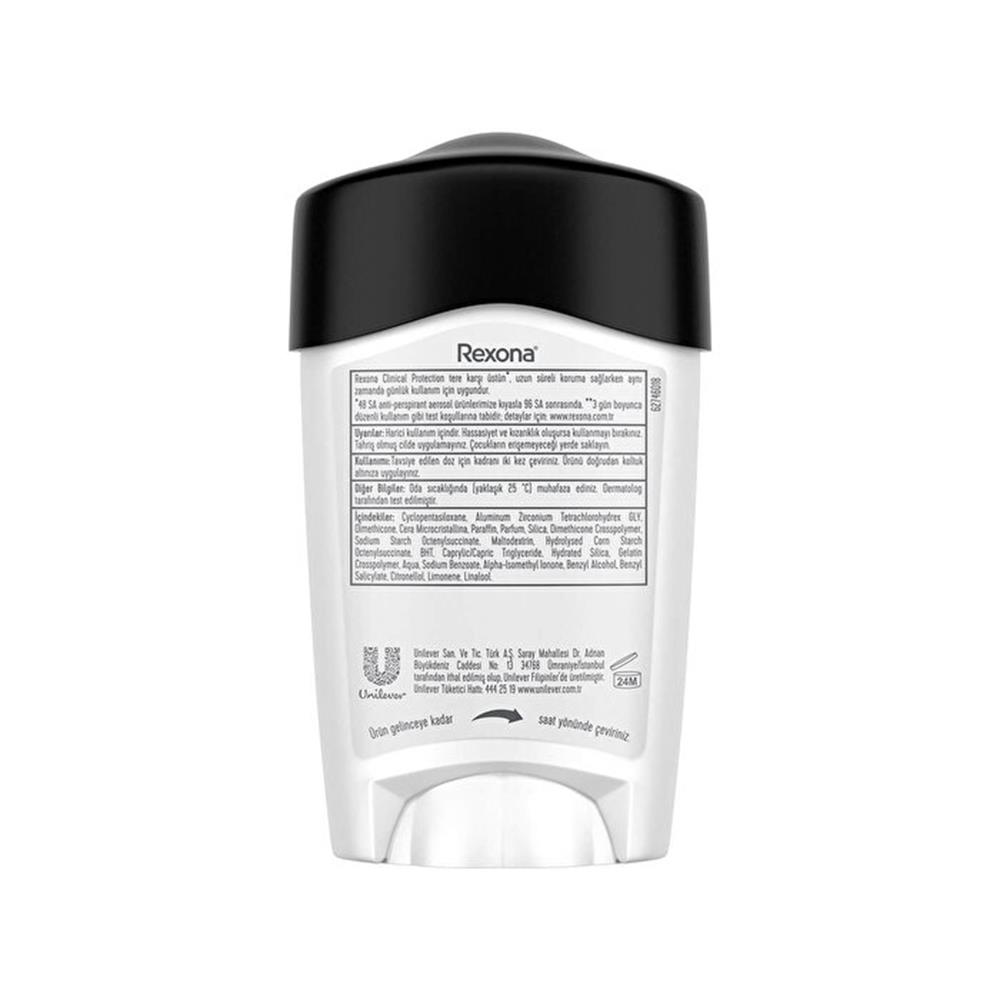 Rexona  Men Clinical Protection Clean Scent Erkek Stick Deodorant 