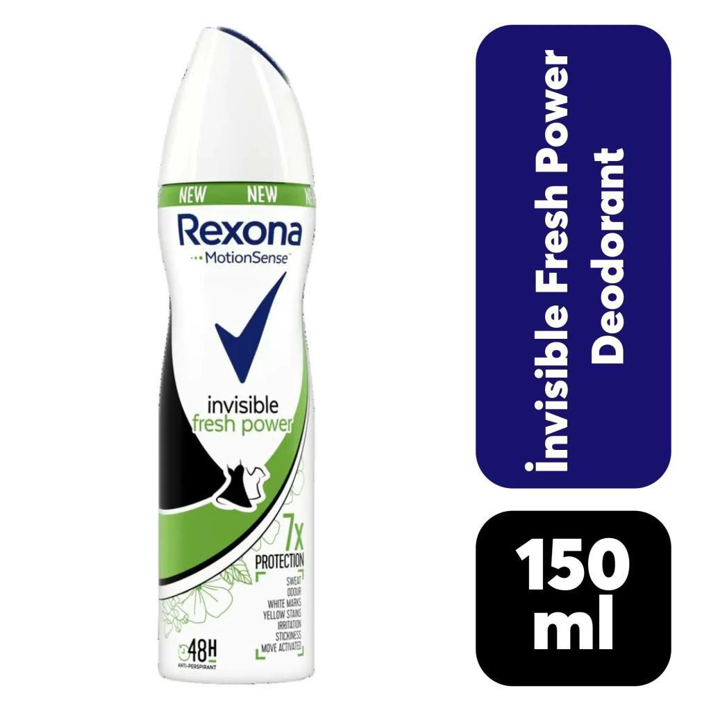 Rexona  Women Deo 150 Ml İnvisible Fresh Power 48 Saat Kesintisiz 