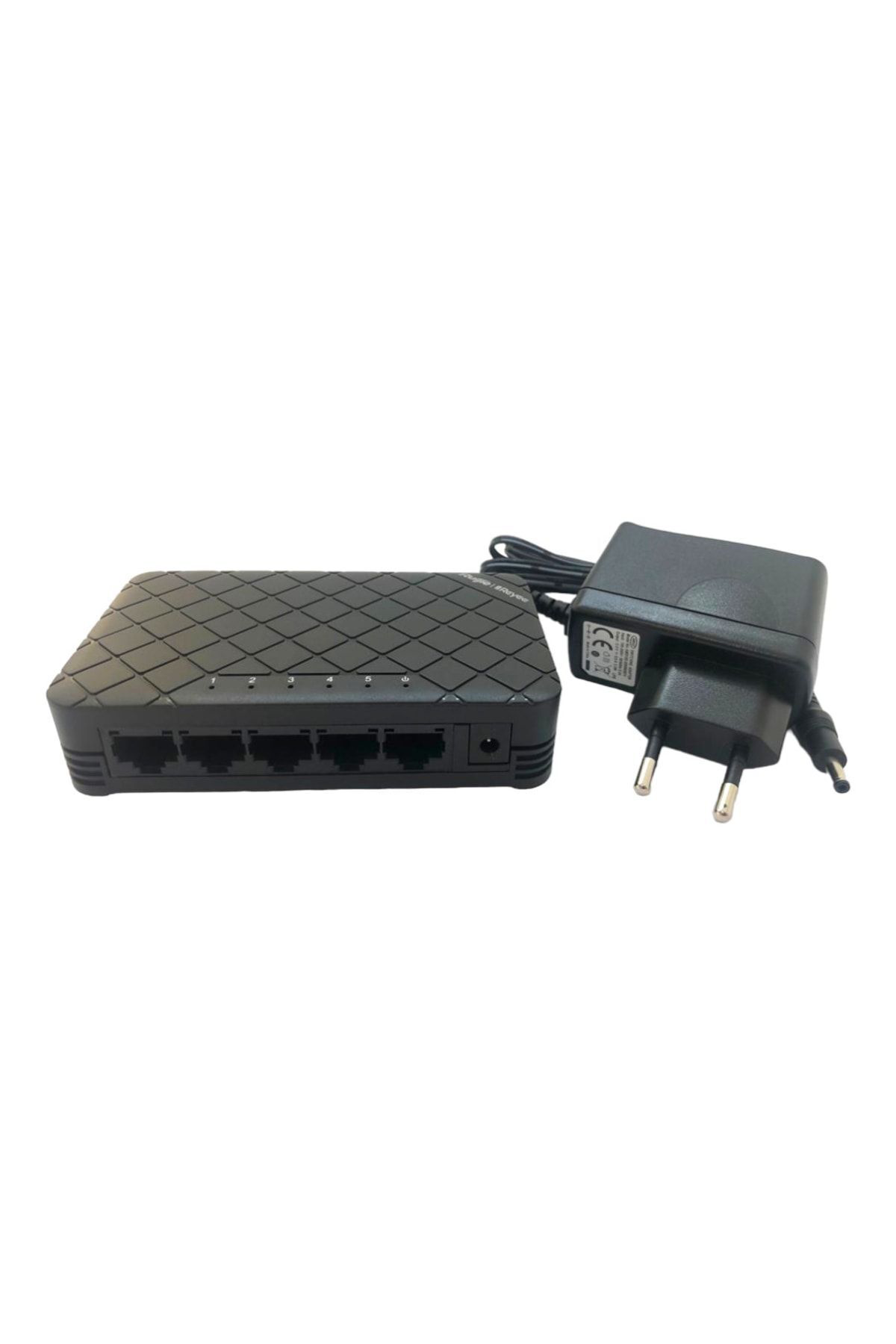 Ruijie Reyee Reyee Rg-Es05 5 Port 10/100 Fast Ethernet Tak Çaliştir Plastik Ka
