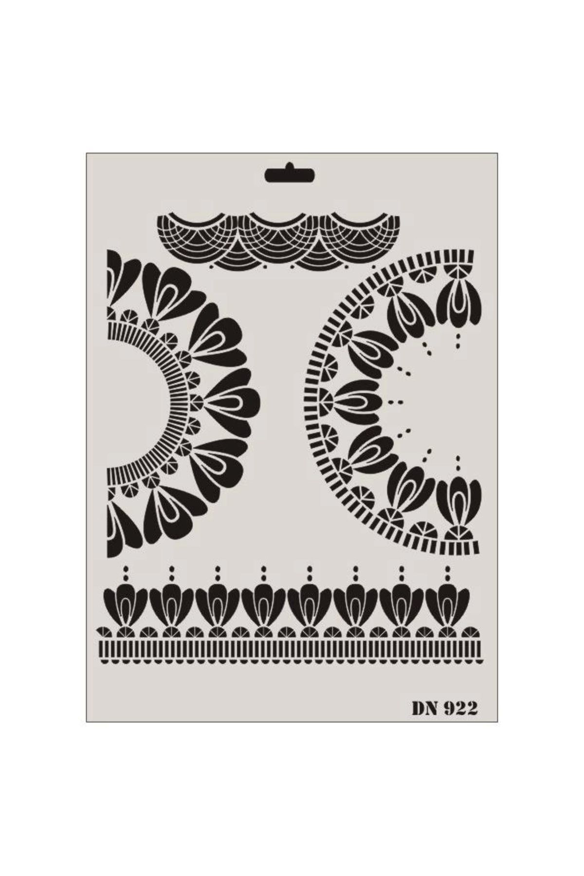 Tuuverse Rich Dantel Seri Dn-922 Stencil 35X25 Cm
