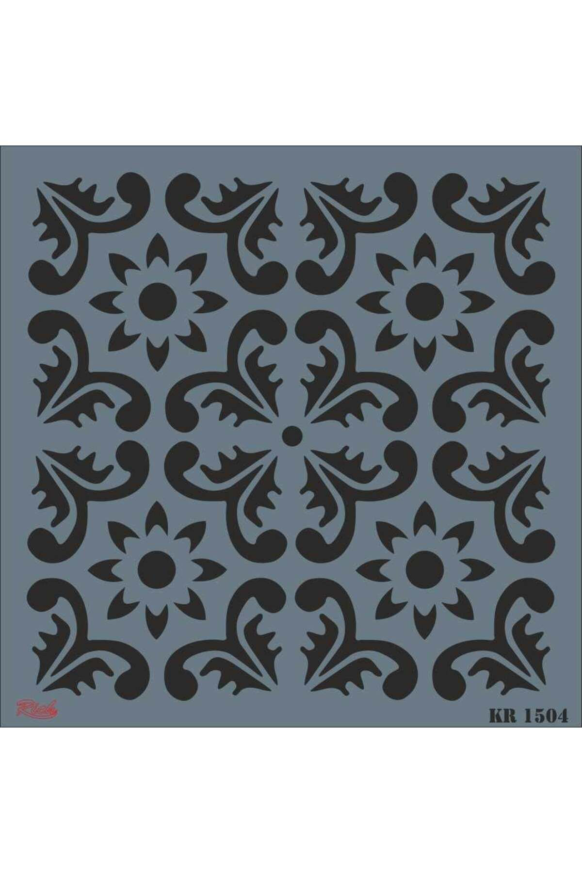 K&A Rich Kr 1504 Fayans Stencil 30X30 Cm