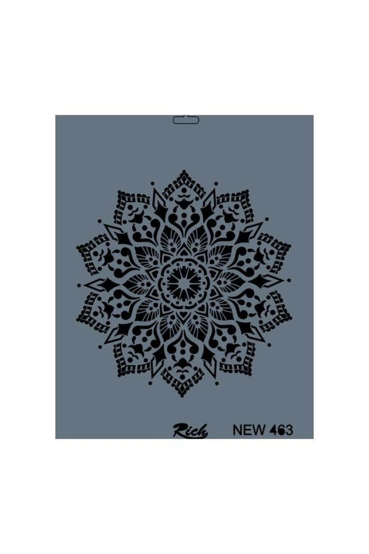 K&A Rich New Seri N-463 Stencil 35X25 Cm