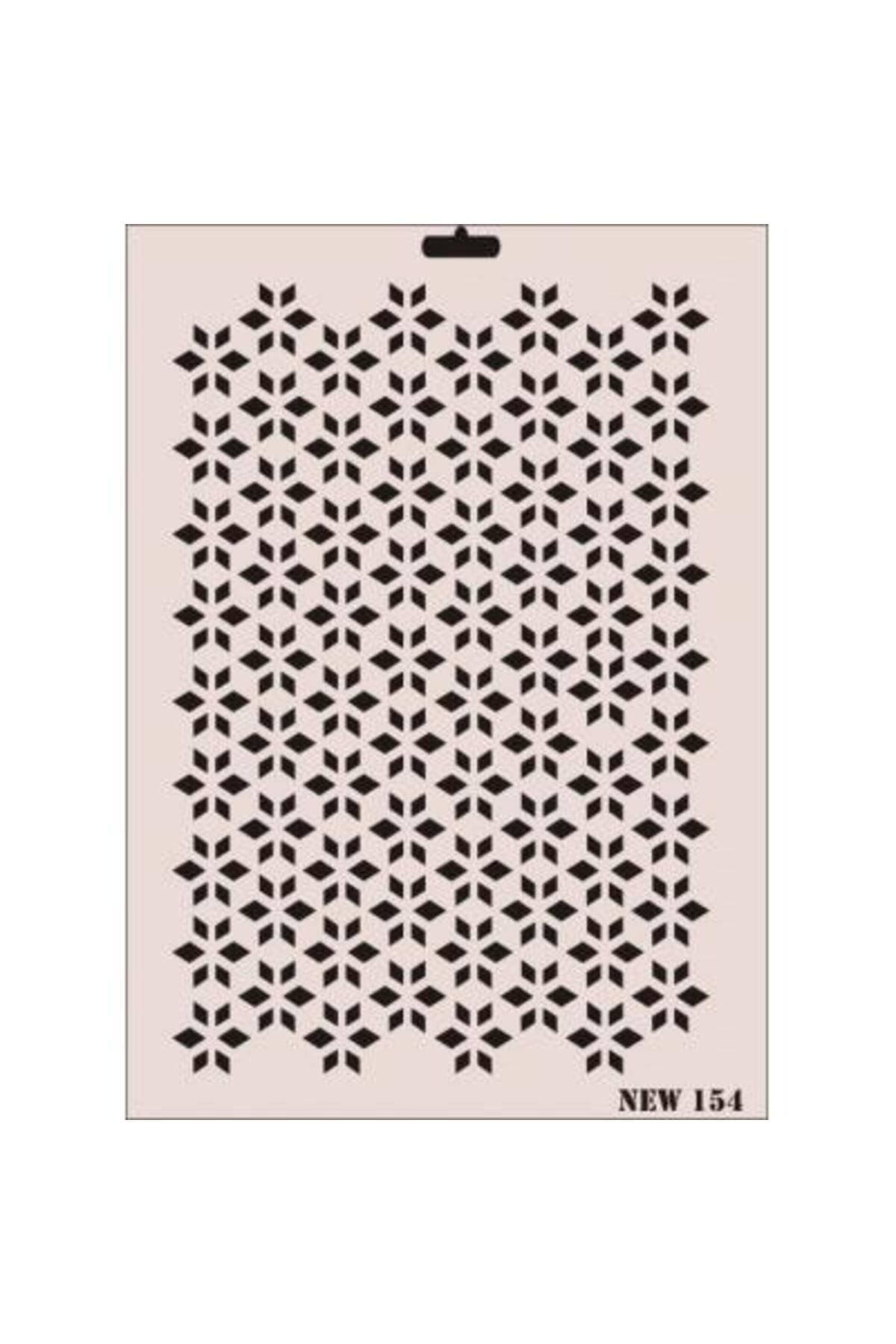 K&A Rich New Seri N-154 Stencil 35X25 Cm
