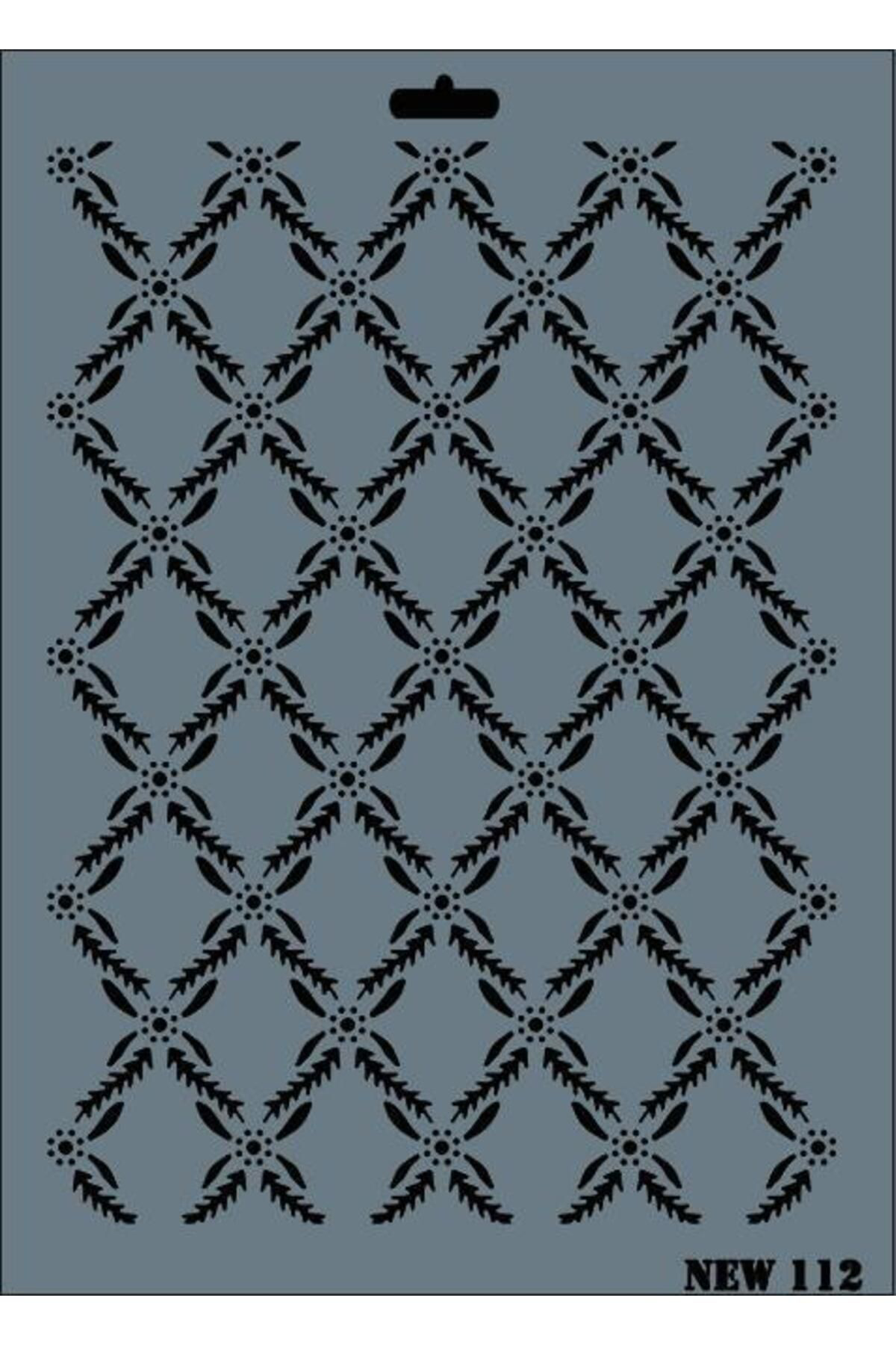 K&A Rich New Seri N-112 Stencil 35X25 Cm