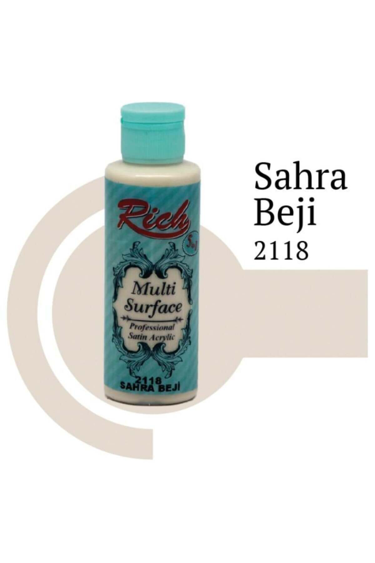 K&A Riculti Surface 2118 Sahra Beji Akrilik Boya 120 Cc