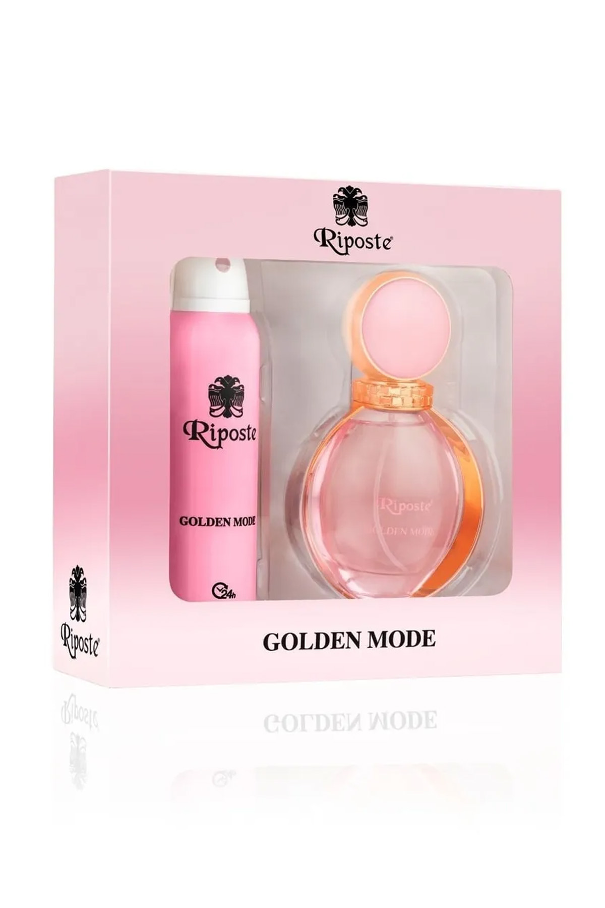 Just Cheap Store Riposte Kadin Parfüm & Deodorant Seti Golden Mode For Women 85 Ml