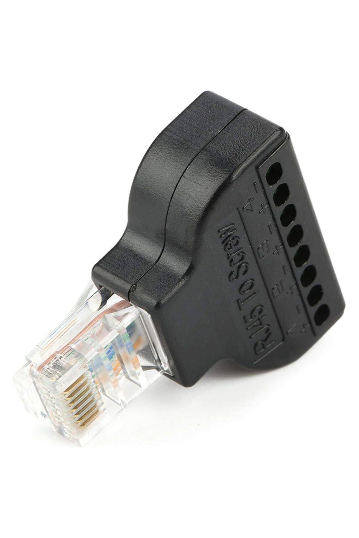 Ok Aksesuar Rj45 To 8 Pin Screw Terminal Çevirici Go506089mt-24267