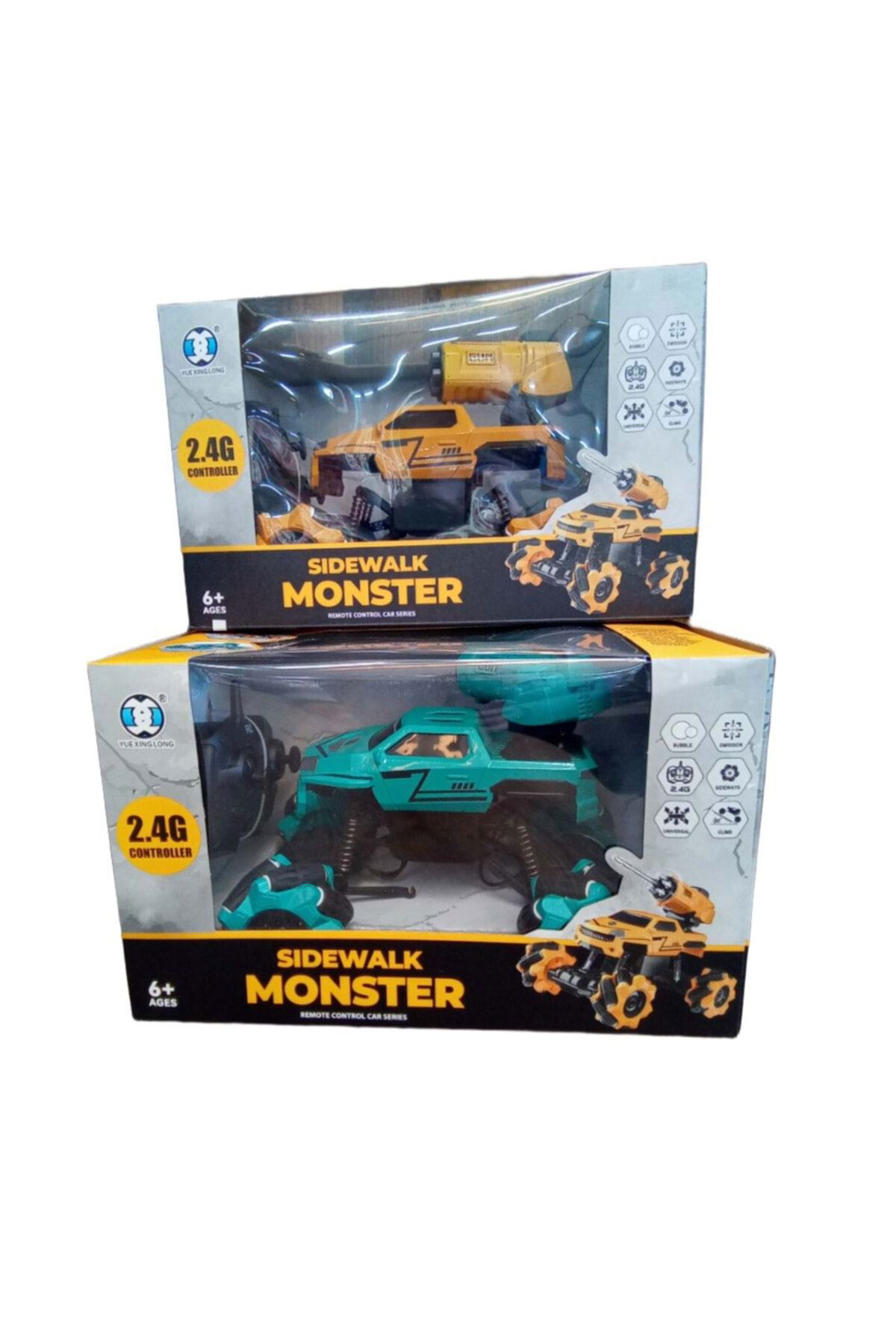 Oyuncak Store Rock Crawler Drift Usb Şarjli Uzaktan Kumandali Ok Atan Jeep Sari