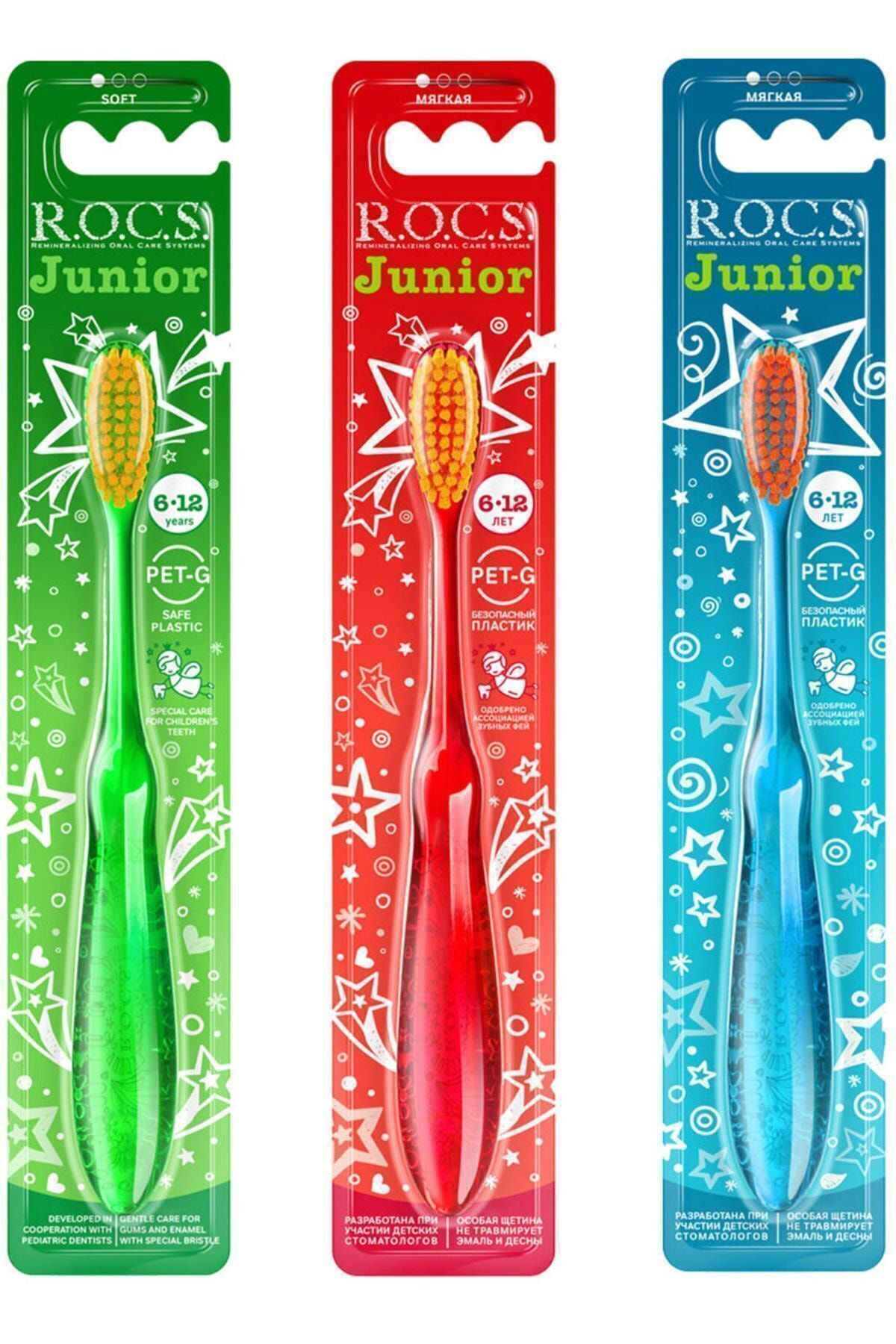 Rocs  Junior 6-12 Yaş Soft Diş Firçasi