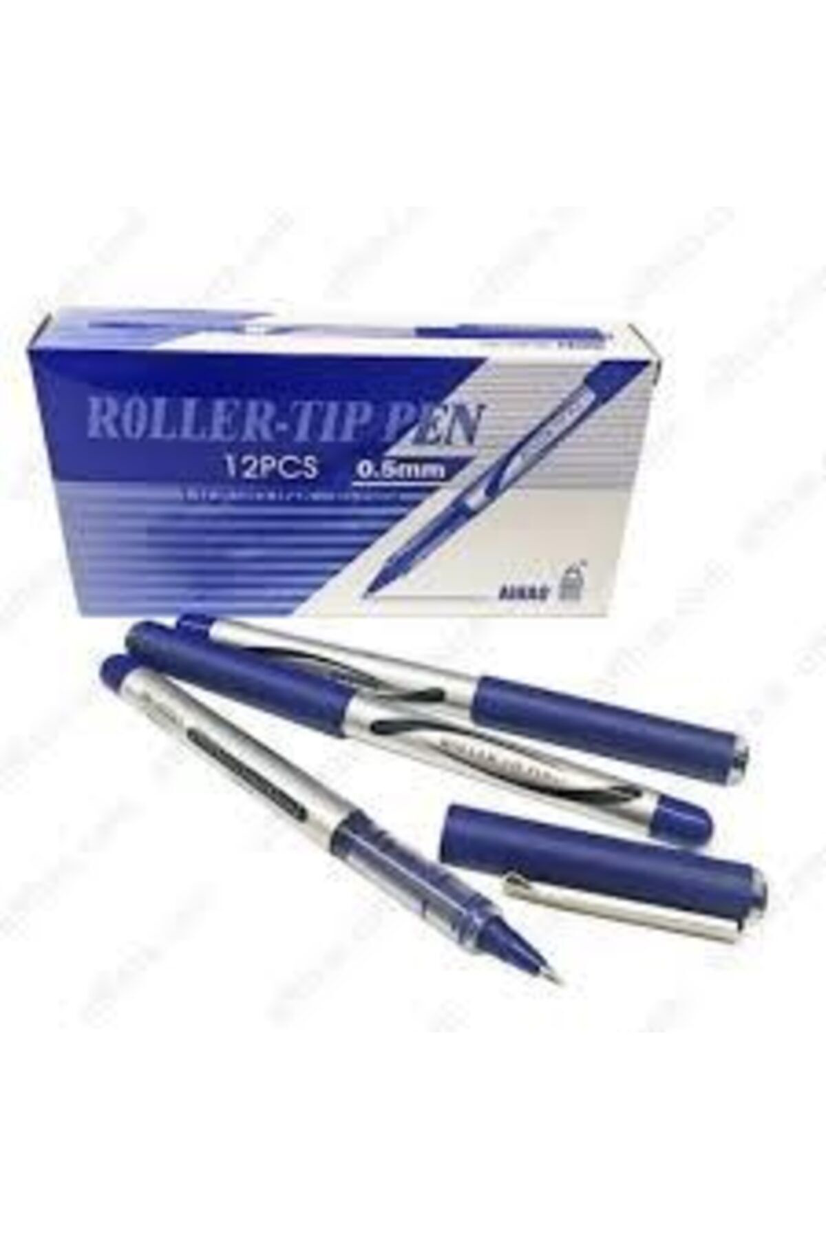 Aihao Roller Tip Pen 0,5Mm Mavi Pilot Kalem 12 Adet