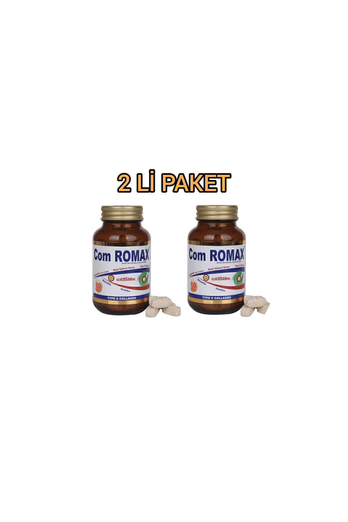 Comart Romax 60 Tablet X 2 Adet
