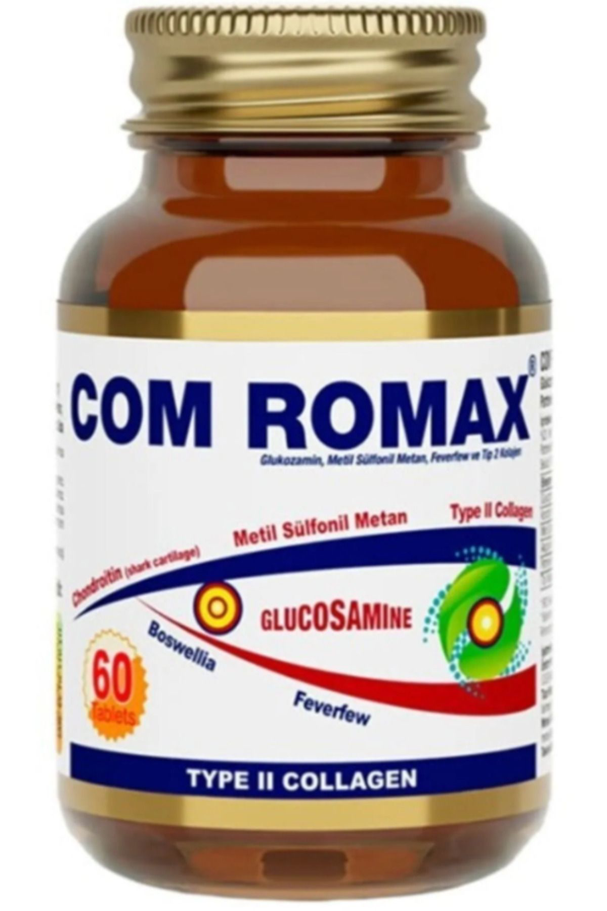 Com Romax Glucosamine Chondroitin Msm 60 Tablet